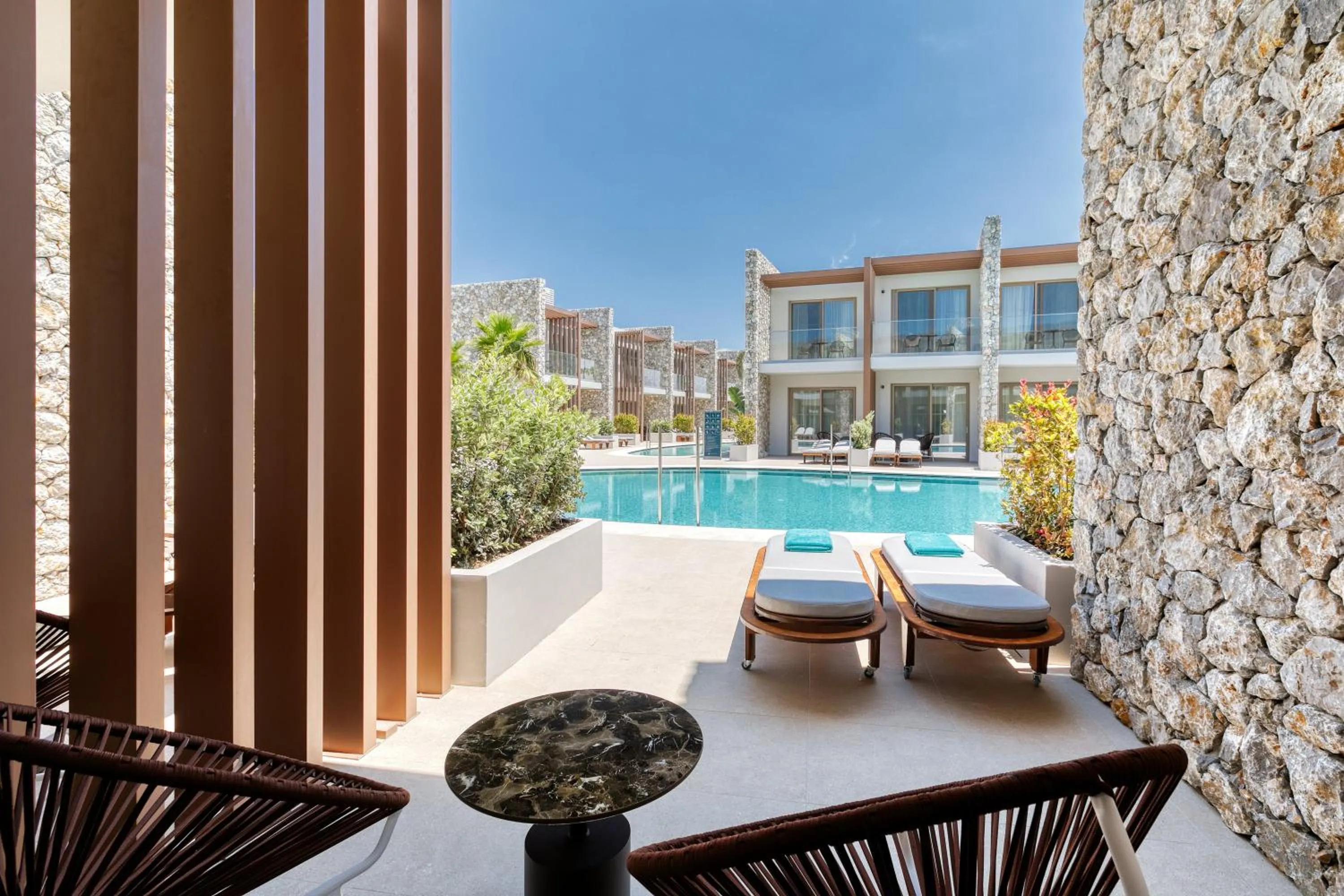 Balcony/Terrace in Utopia Blu Hotel