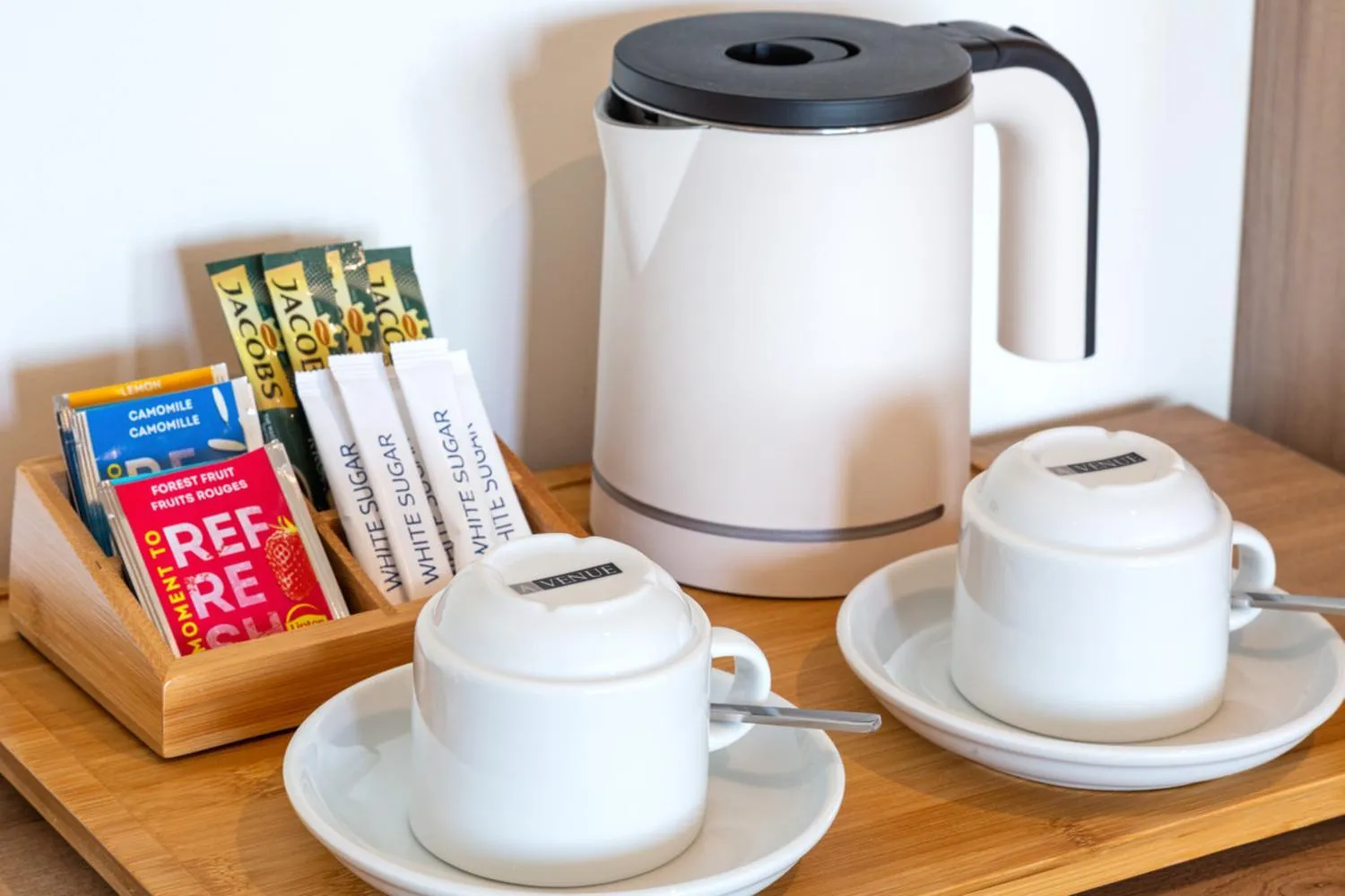 Coffee/tea facilities in Utopia Blu Hotel