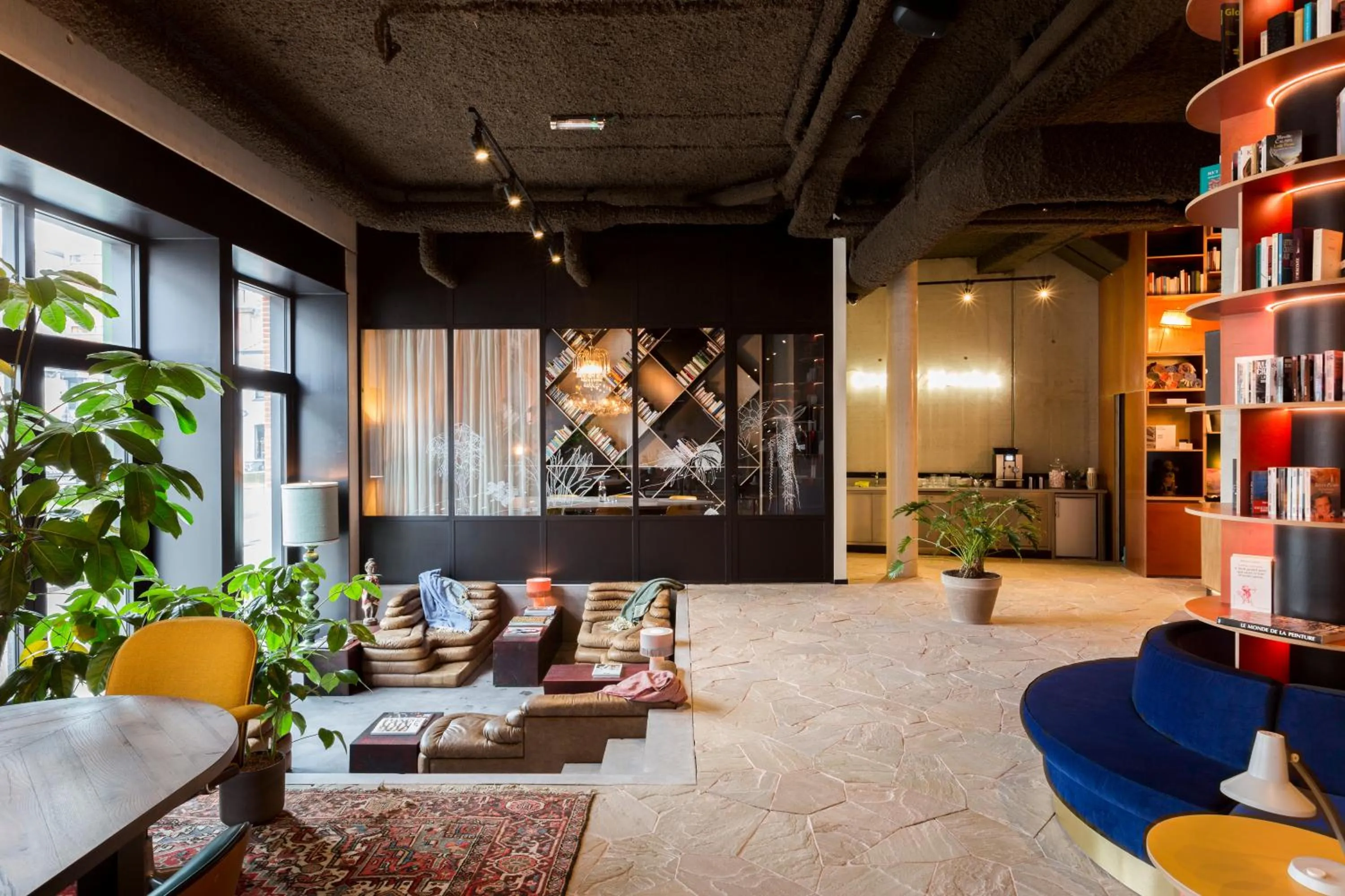 Lobby or reception in YUST Antwerp