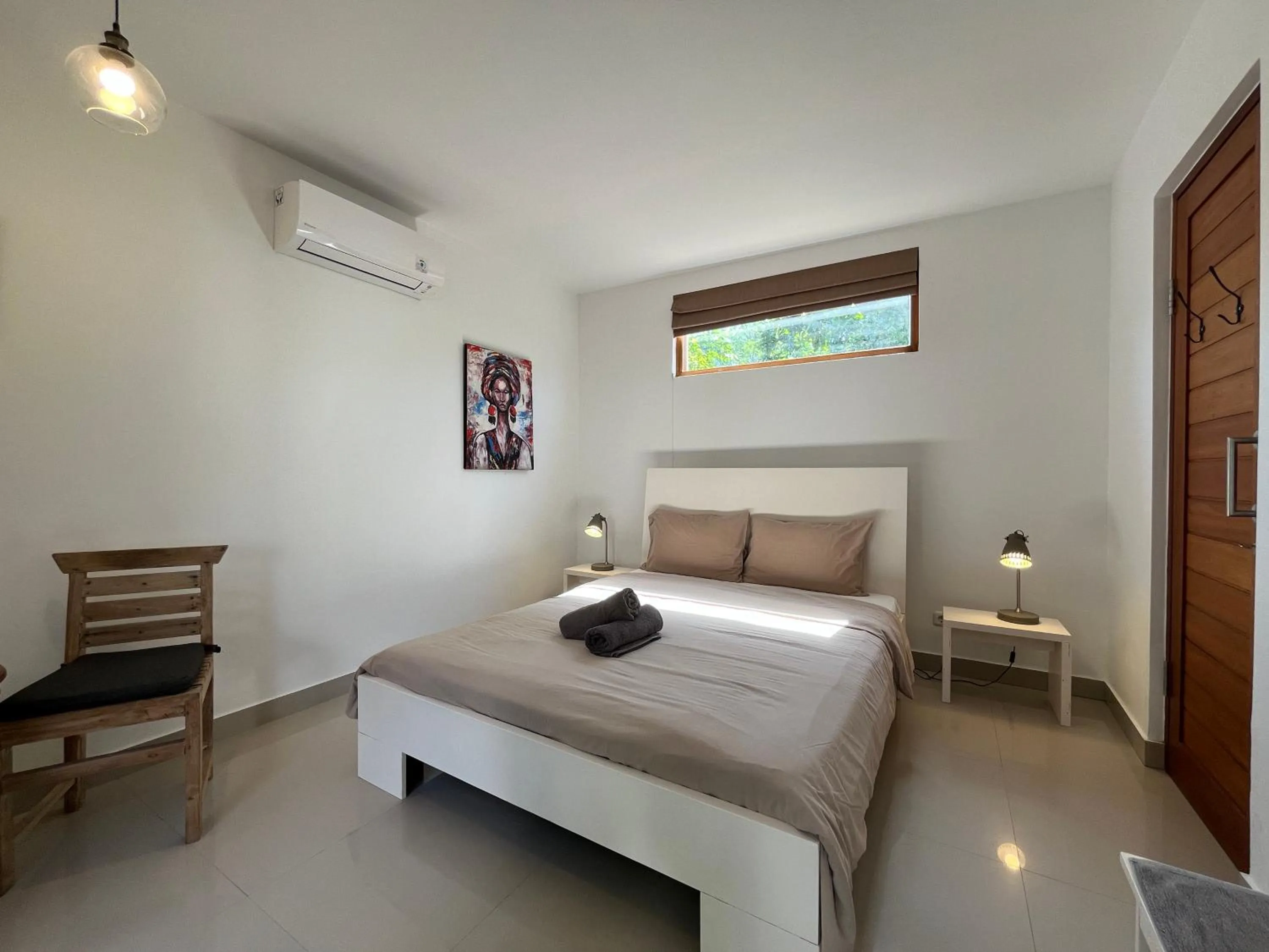 Property building, Bed in Living Room Lembongan