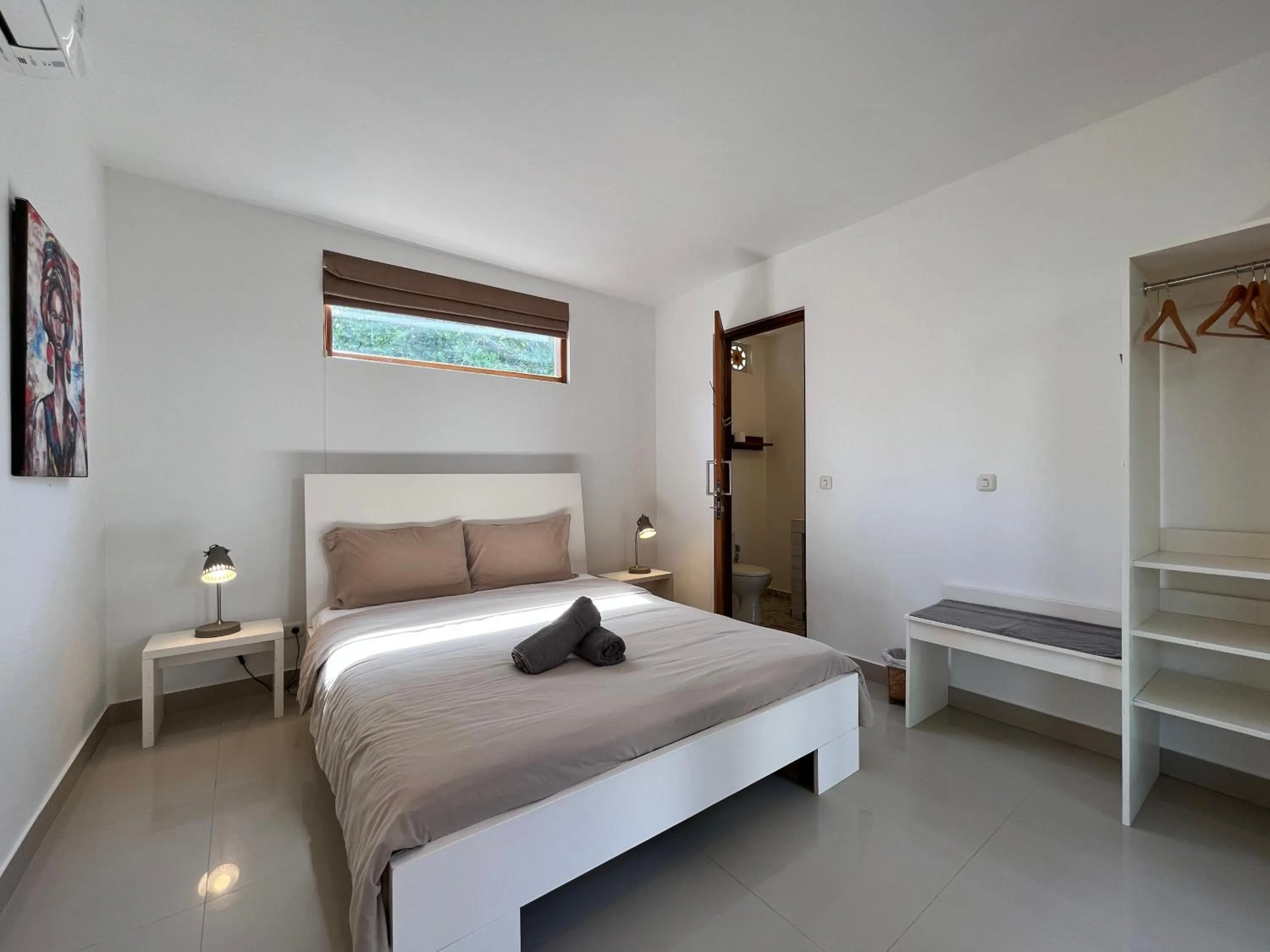 Property building, Bed in Living Room Lembongan