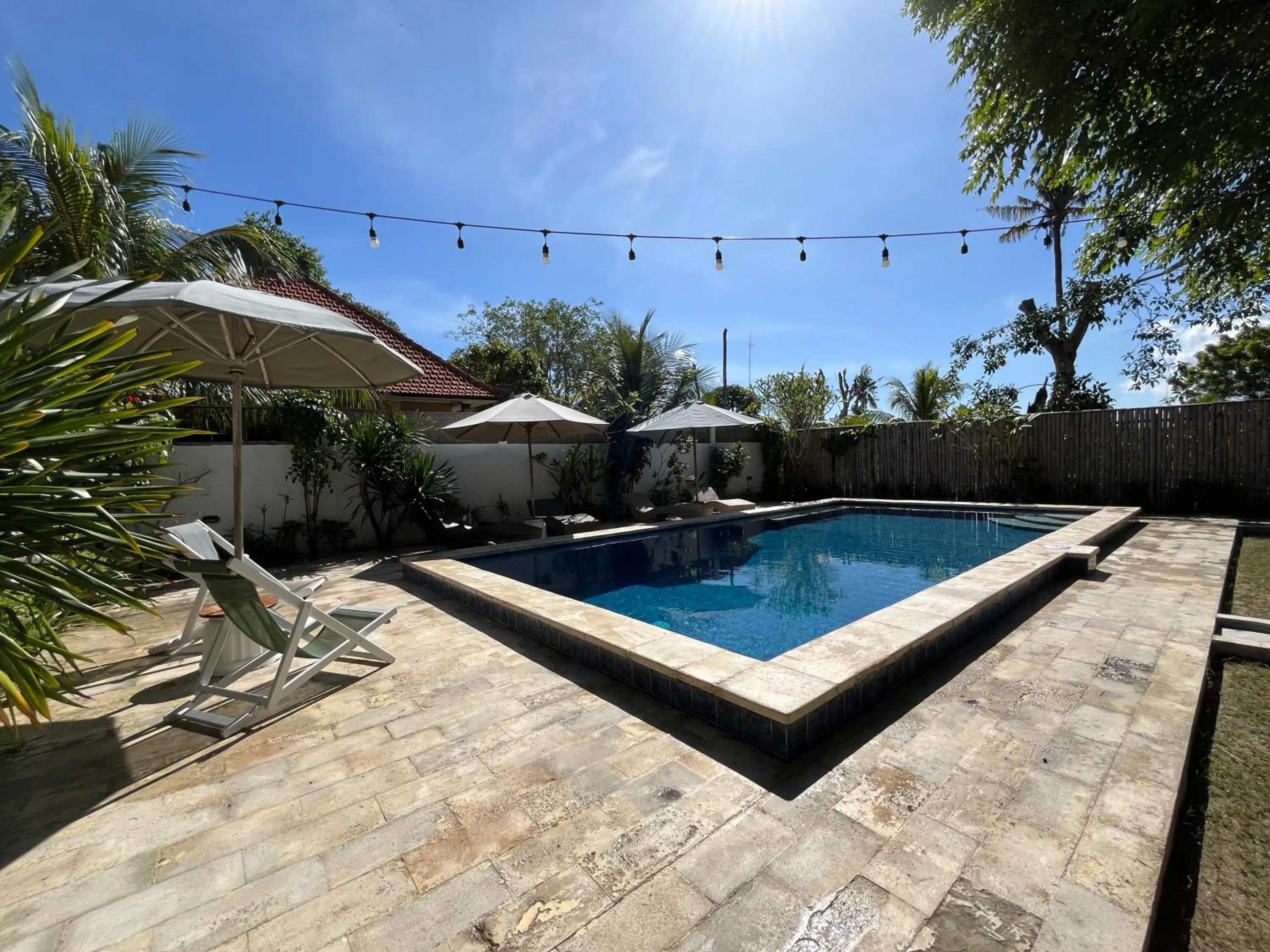Pool view in Living Room Lembongan