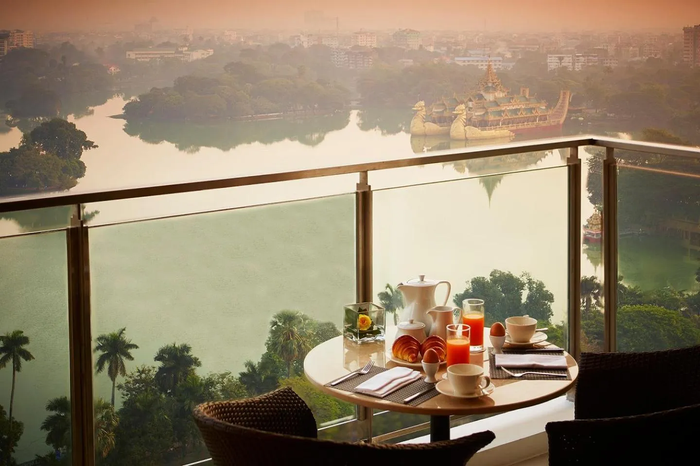 Natural landscape in Shangri-La Serviced Apartments, Yangon