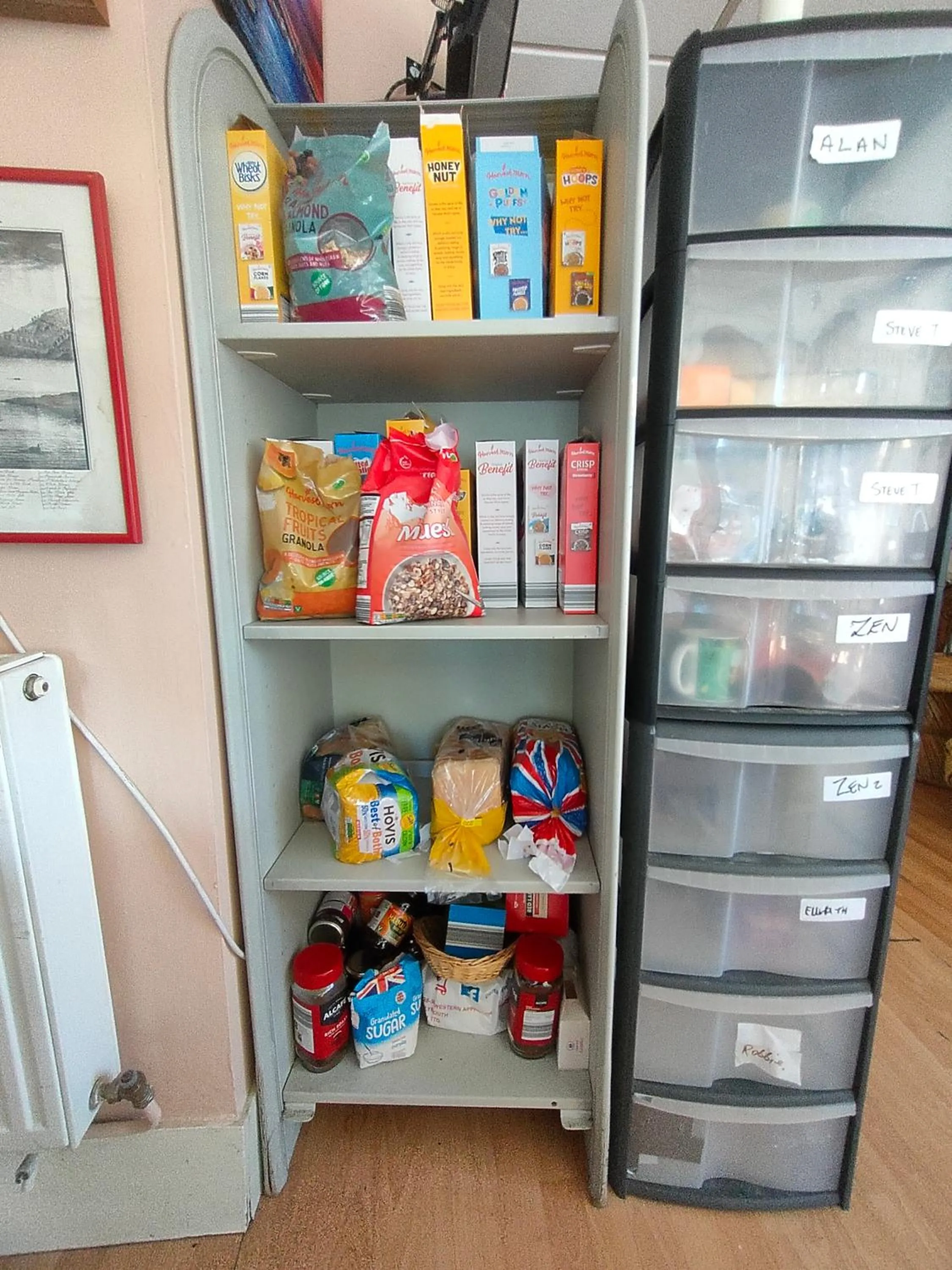 Breakfast in Plymouth Backpackers