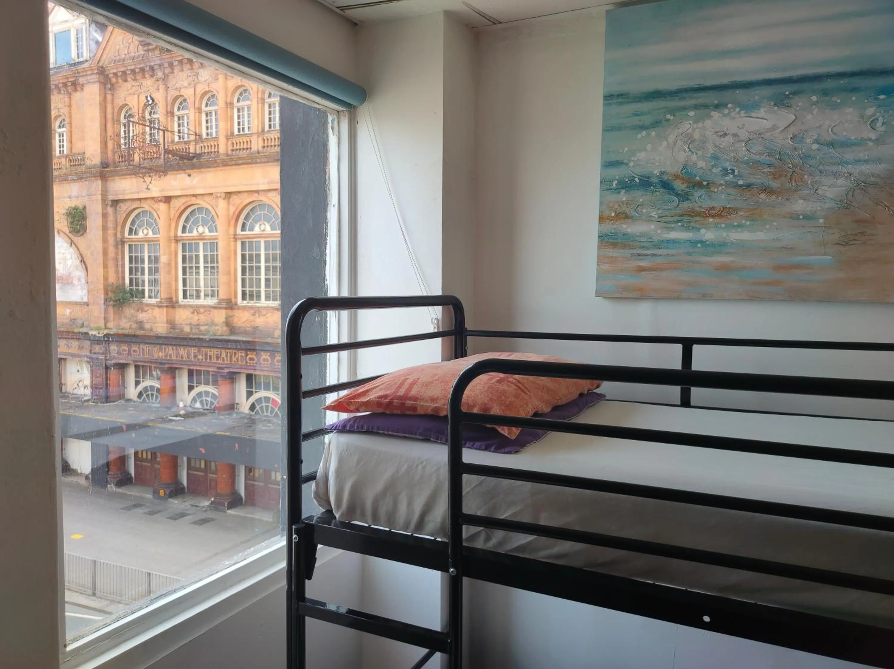 View (from property/room), Bed in Plymouth Backpackers