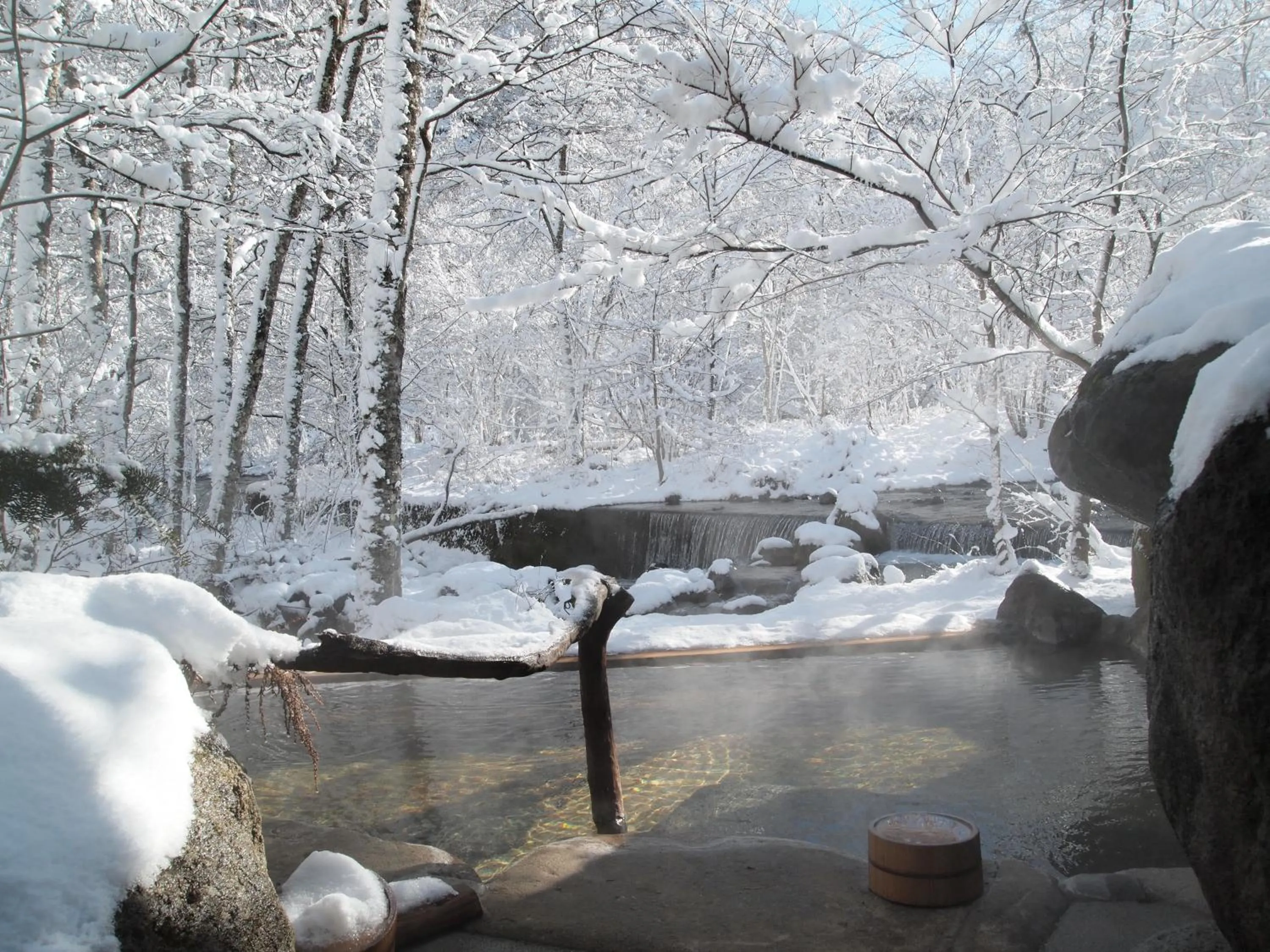 Hot Spring Bath in Yamazatonoiori Soene