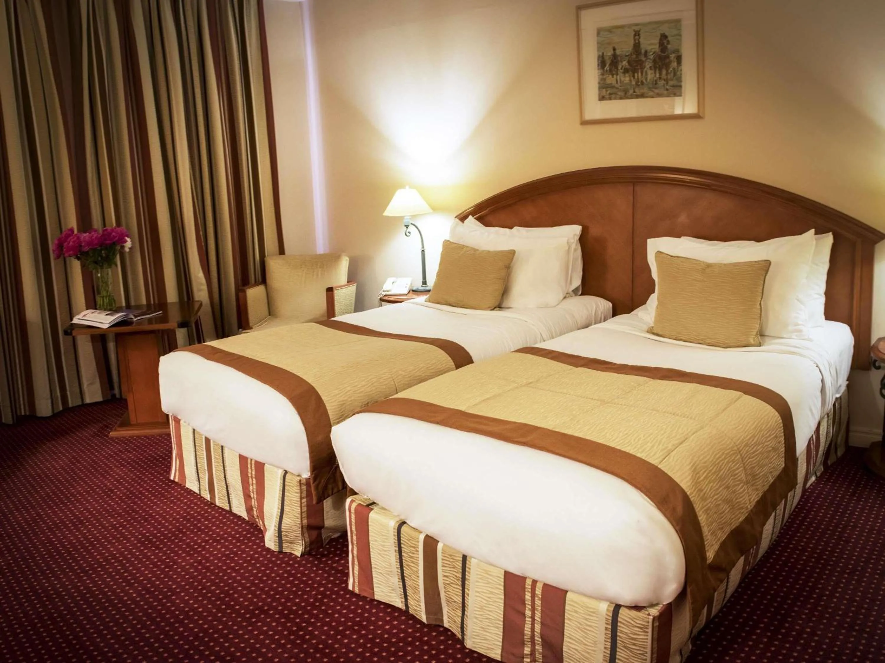 Bedroom, Bed in Pullman Bucharest World Trade Center