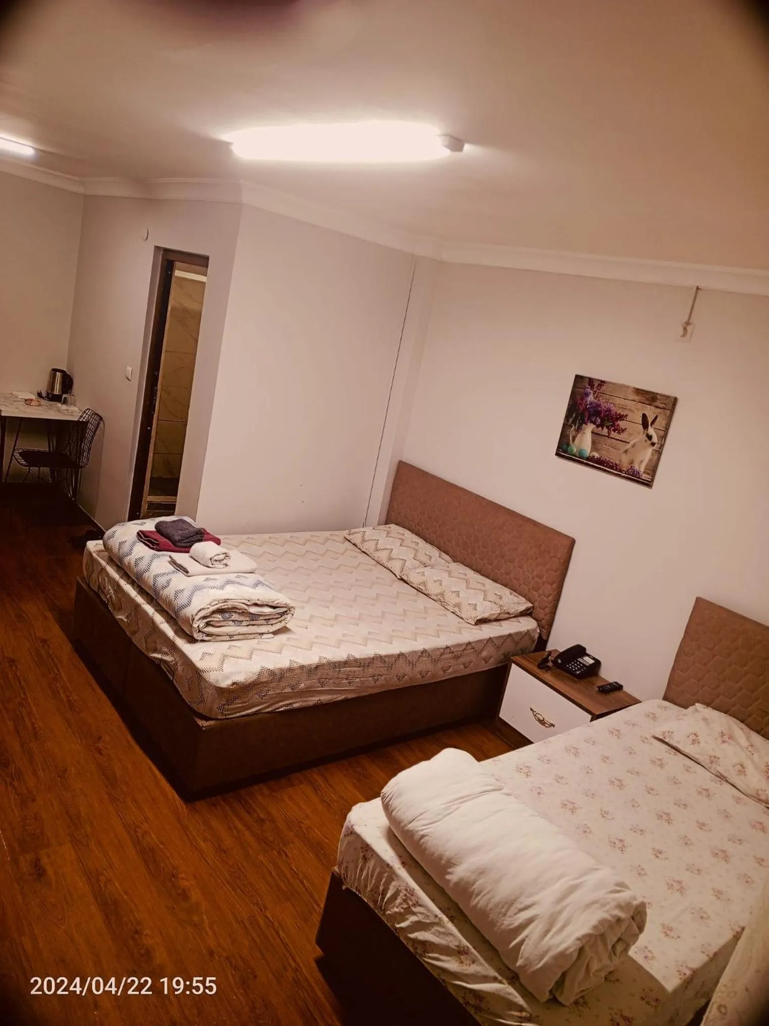 Bed in Kule Pansiyon