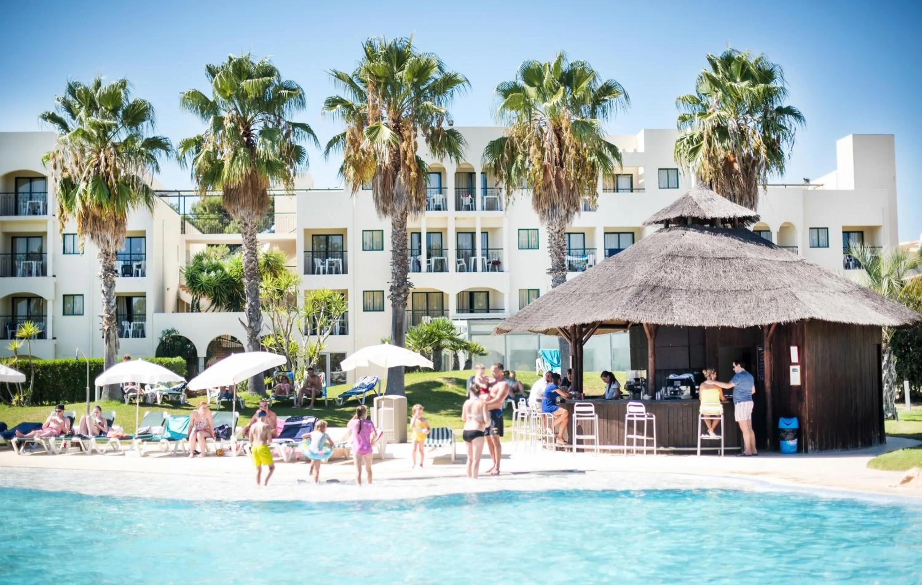 Food and drinks, Swimming Pool in Yellow Alvor Garden - All Inclusive