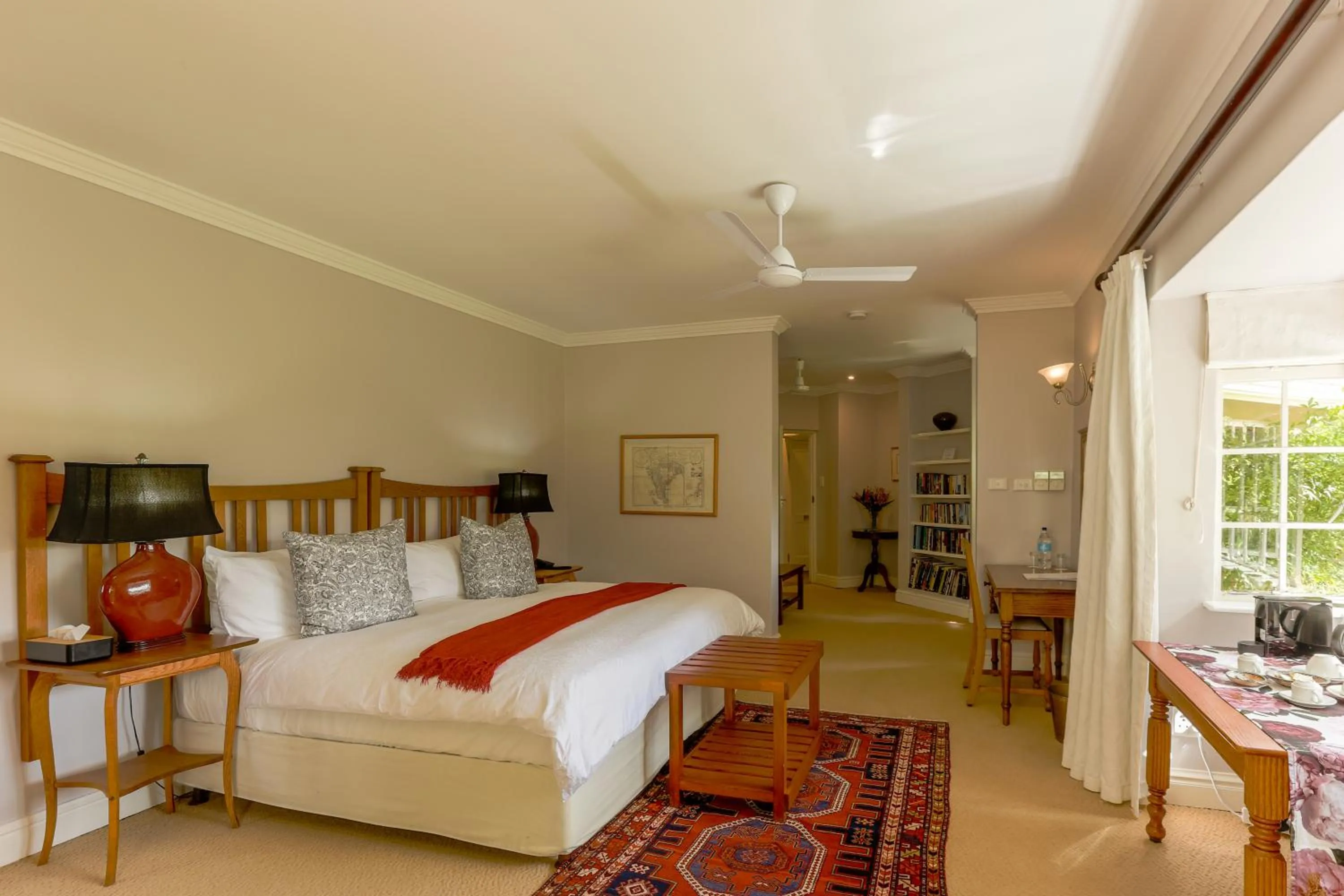 Bed in Moorcroft Manor Boutique Country Hotel