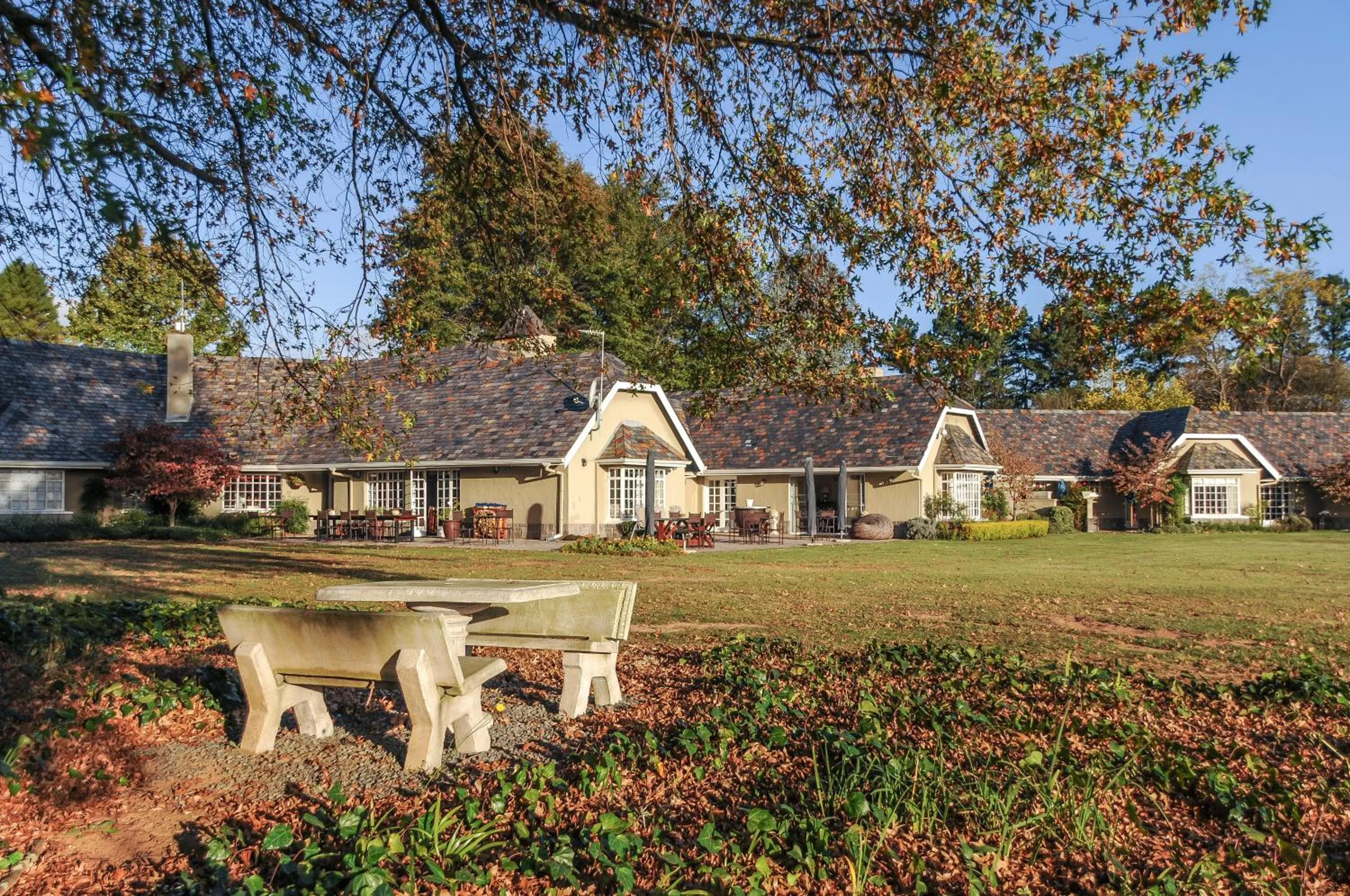 Garden in Moorcroft Manor Boutique Country Hotel
