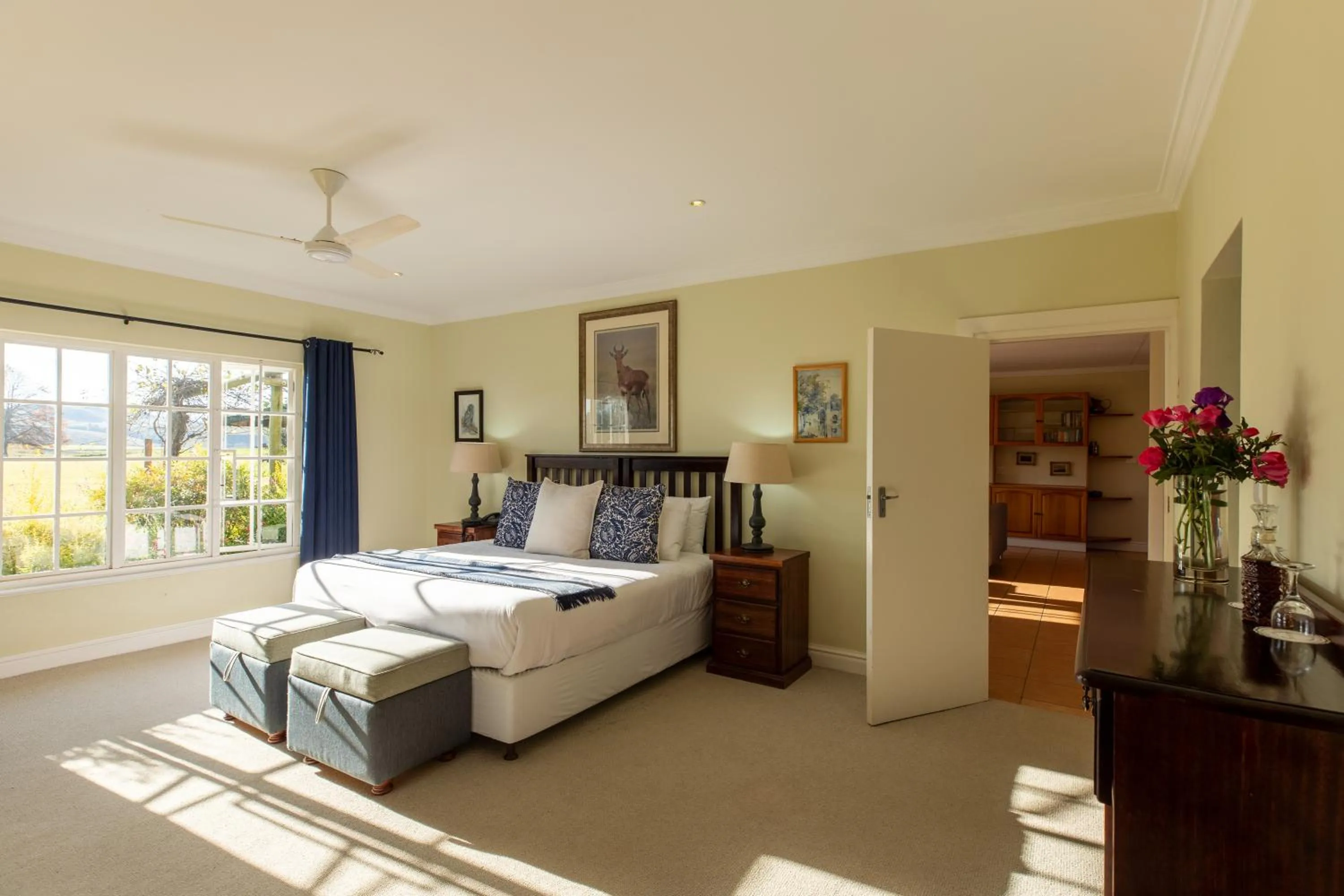 Bed in Moorcroft Manor Boutique Country Hotel