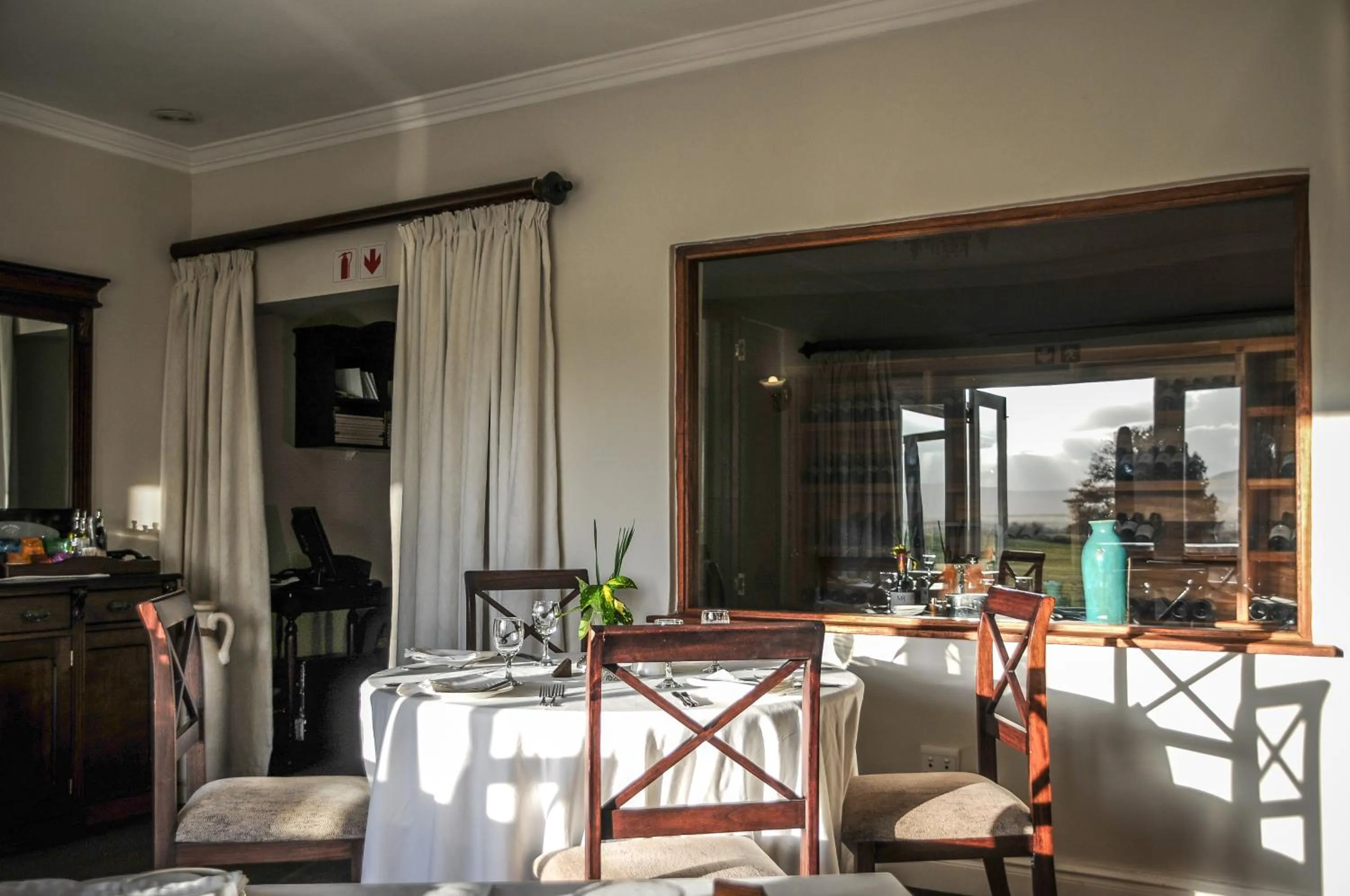 Restaurant/places to eat in Moorcroft Manor Boutique Country Hotel