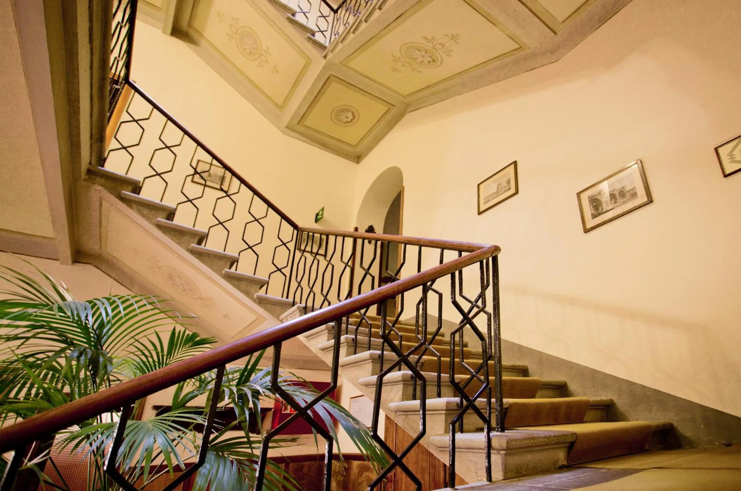 Lobby or reception in Albergo Stella