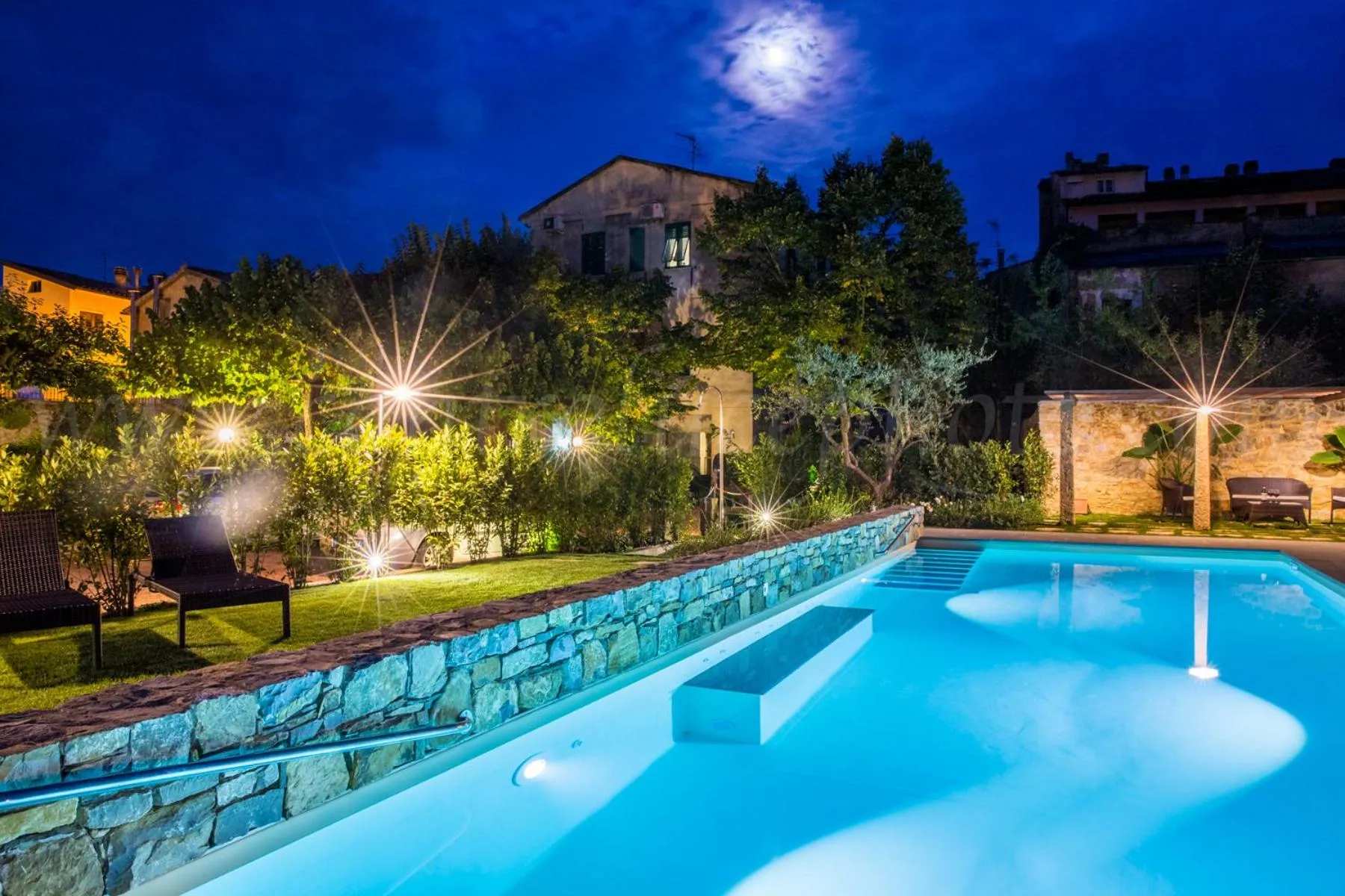 Swimming pool in Albergo Stella
