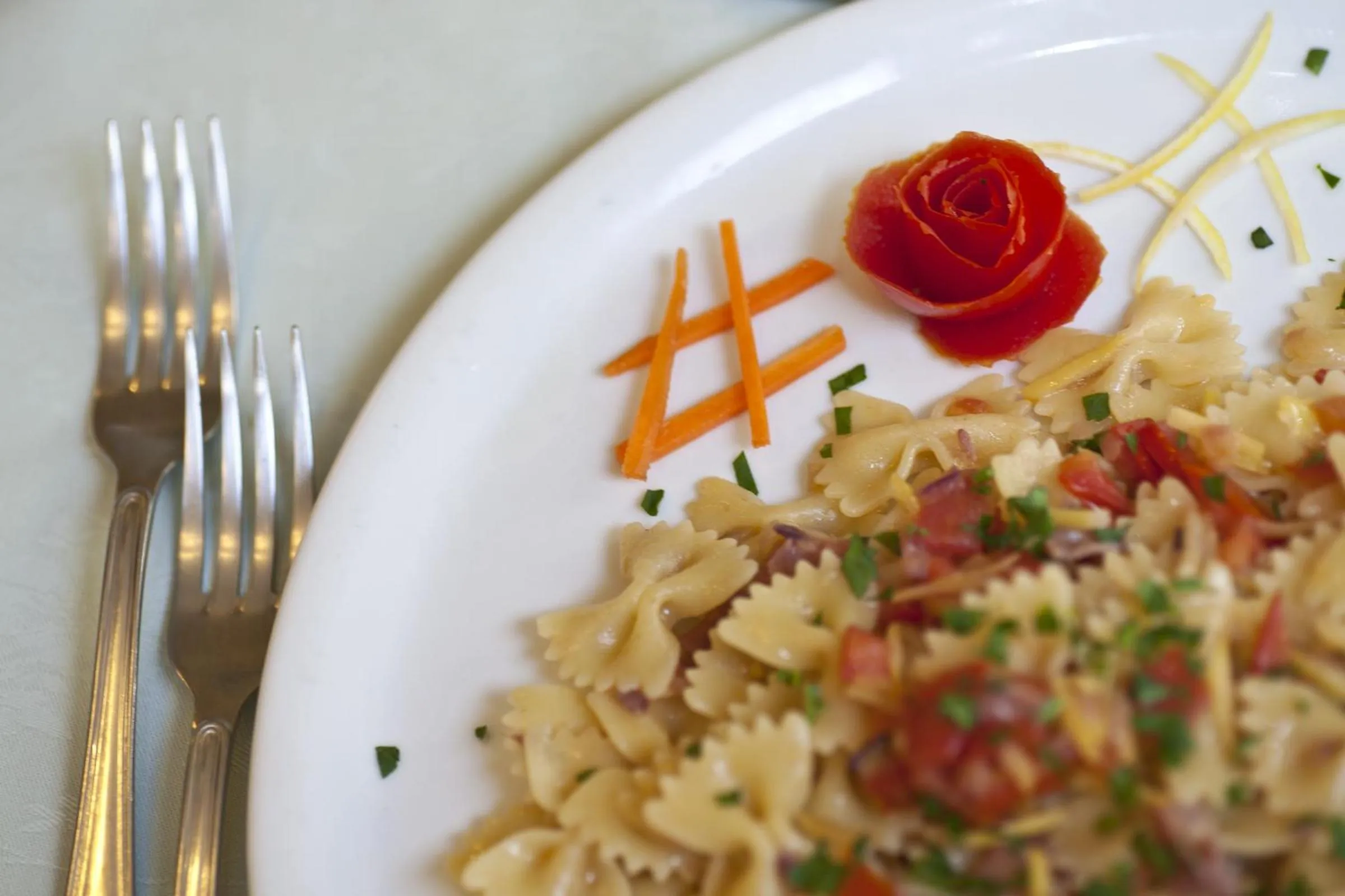 Food close-up in Albergo Stella