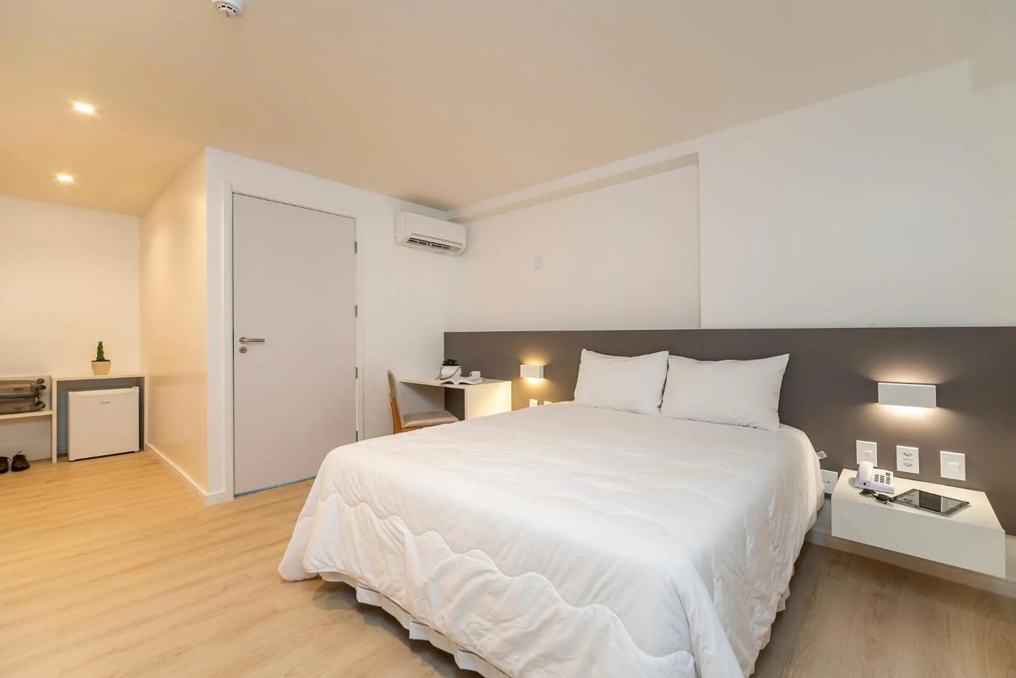 Bedroom, Bed in Hotel Praia Bonita Jangadeiros Pajuçara