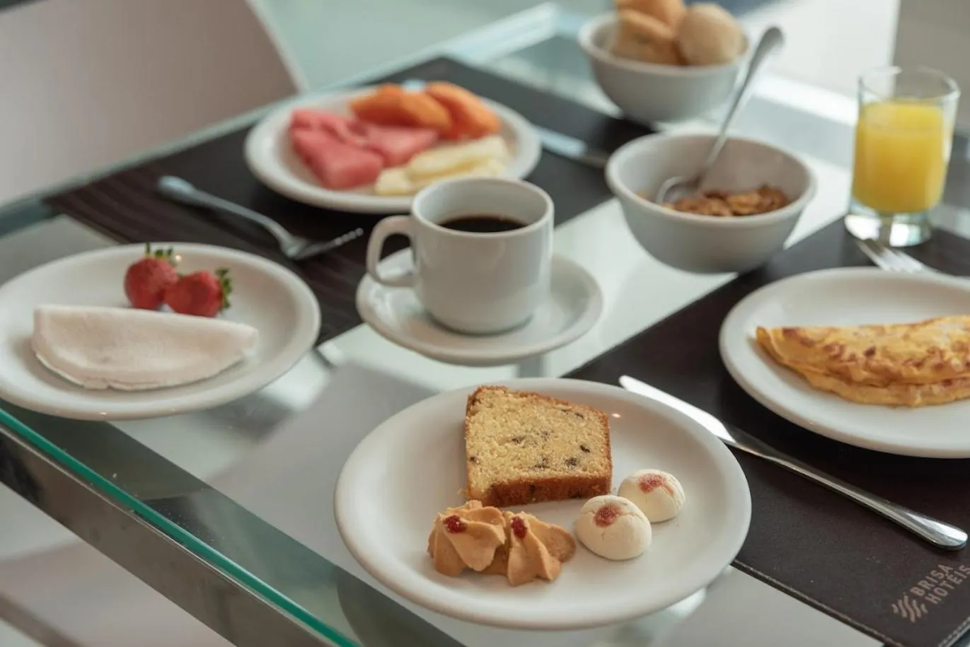 Breakfast in Hotel Praia Bonita Jangadeiros Pajuçara