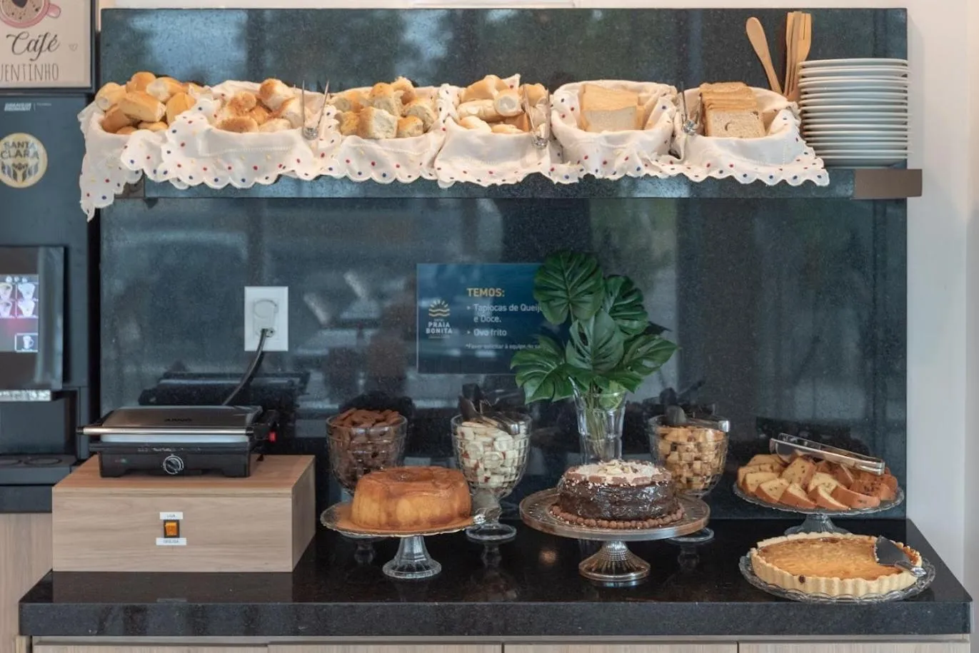 Breakfast in Hotel Praia Bonita Jangadeiros Pajuçara