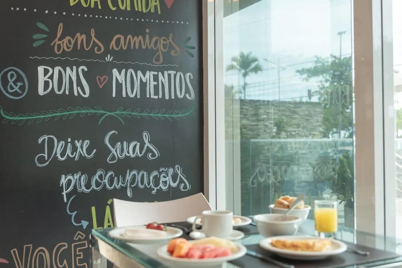 Breakfast in Hotel Praia Bonita Jangadeiros Pajuçara