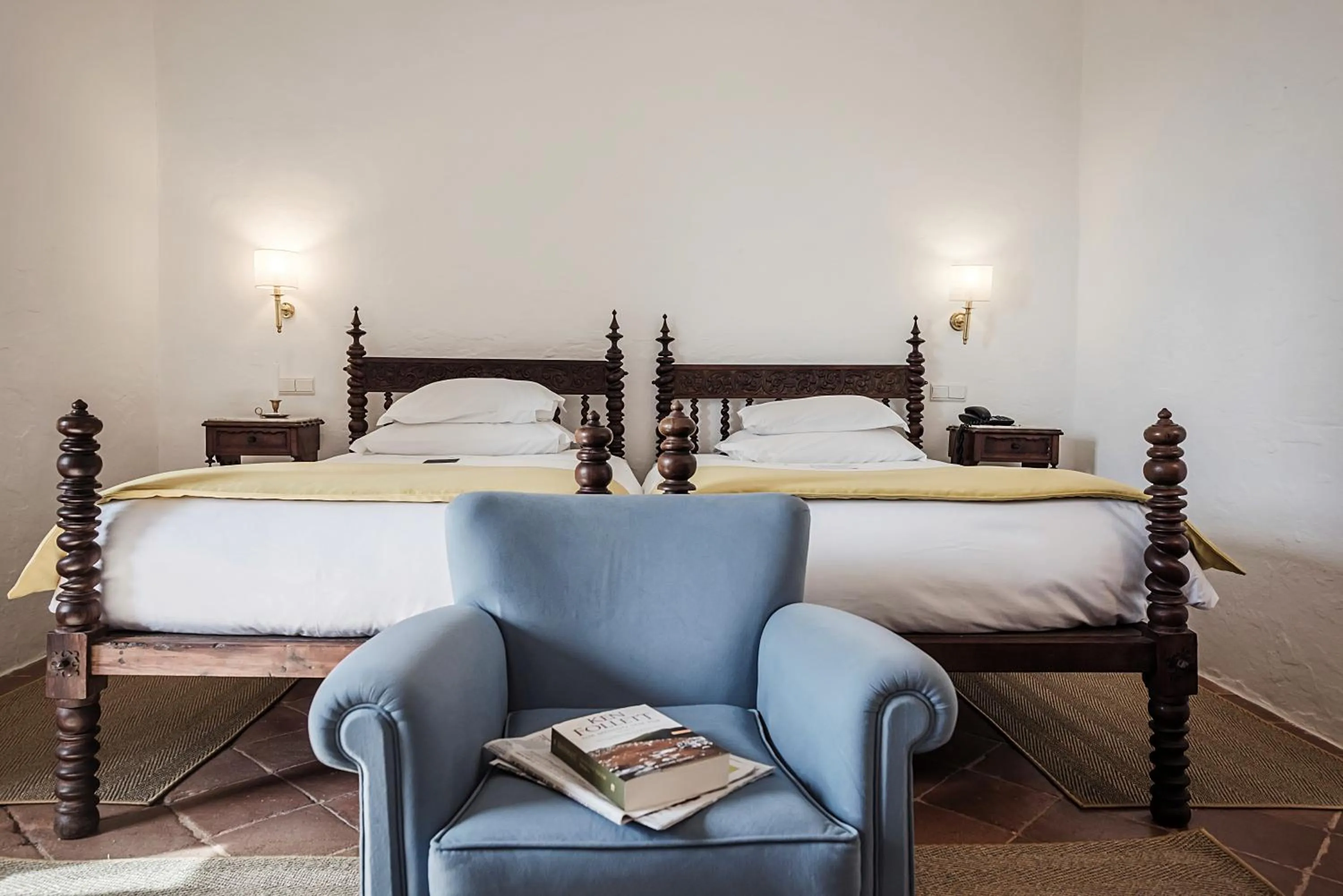 Bedroom, Bed in Convento Sao Paulo - Hotel Rural