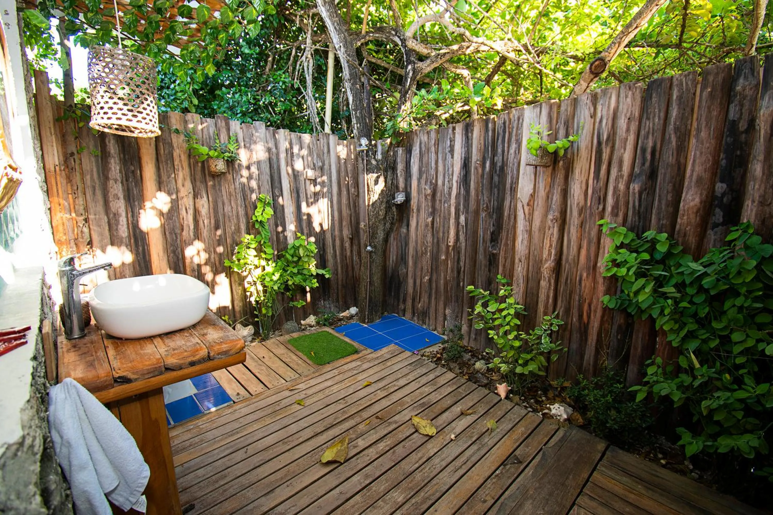 Bathroom in Isla Tijereto