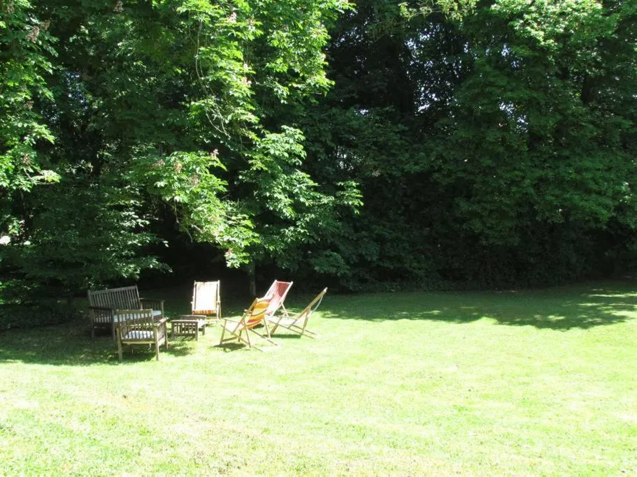 Garden view in Le Meix Gautheret