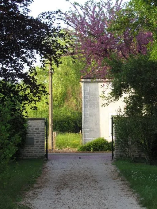 Quiet street view in Le Meix Gautheret