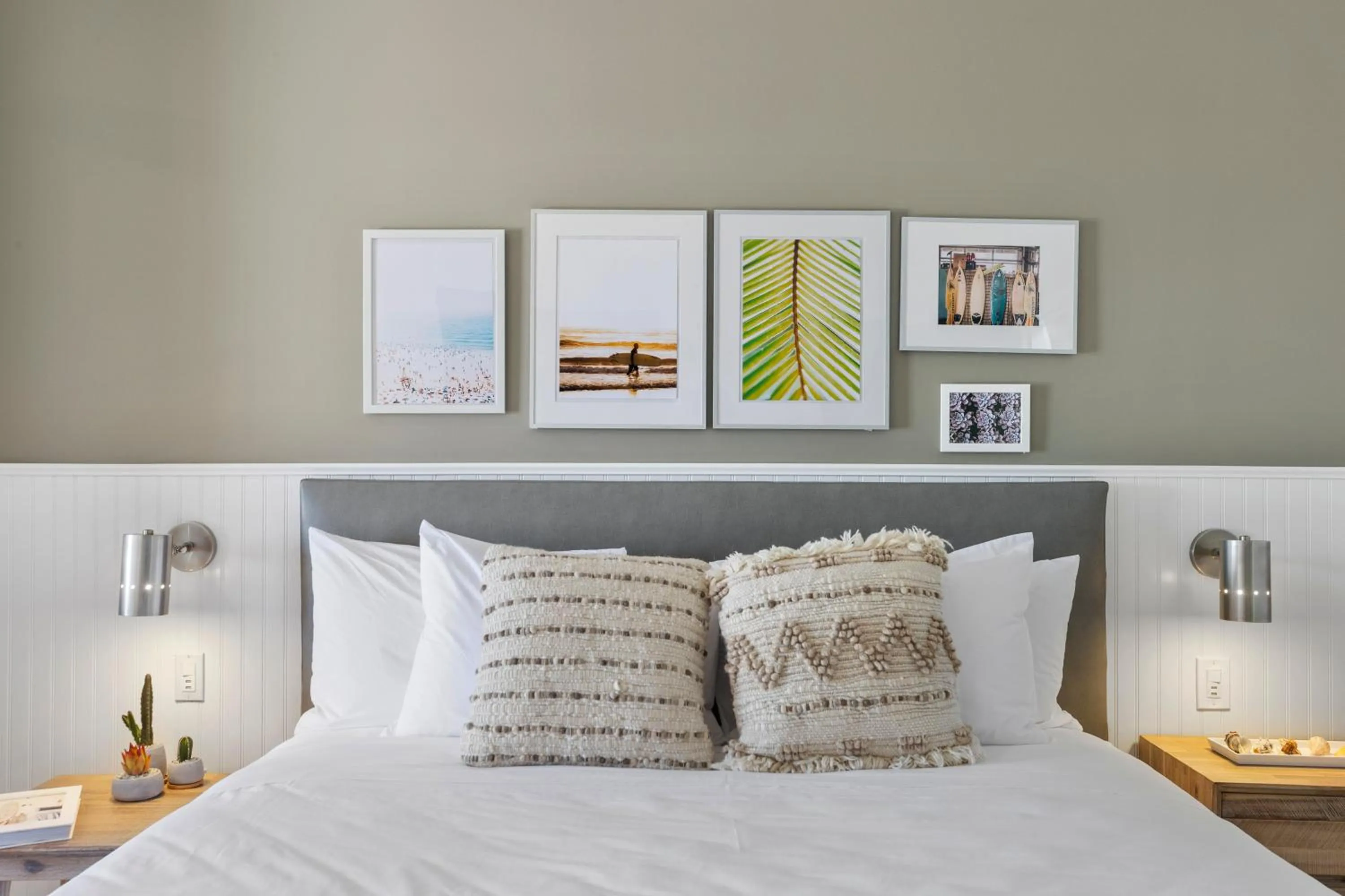 Decorative detail, Bed in Sea Sprite Beach Club