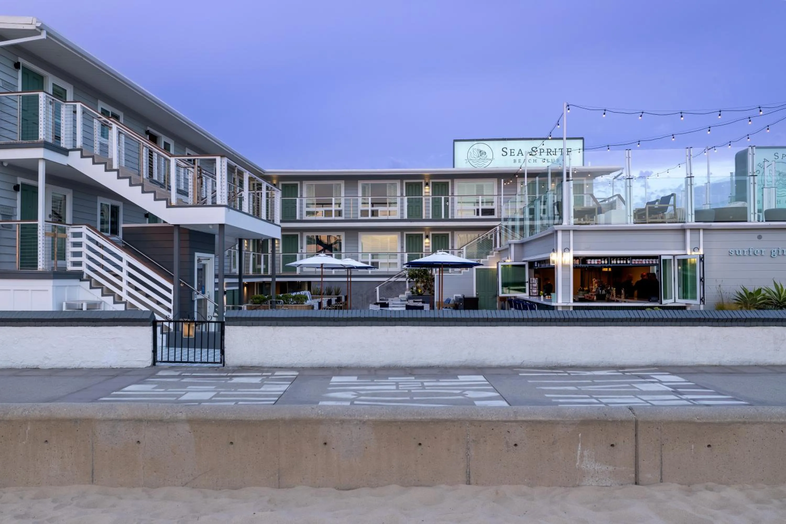 Property building in Sea Sprite Beach Club