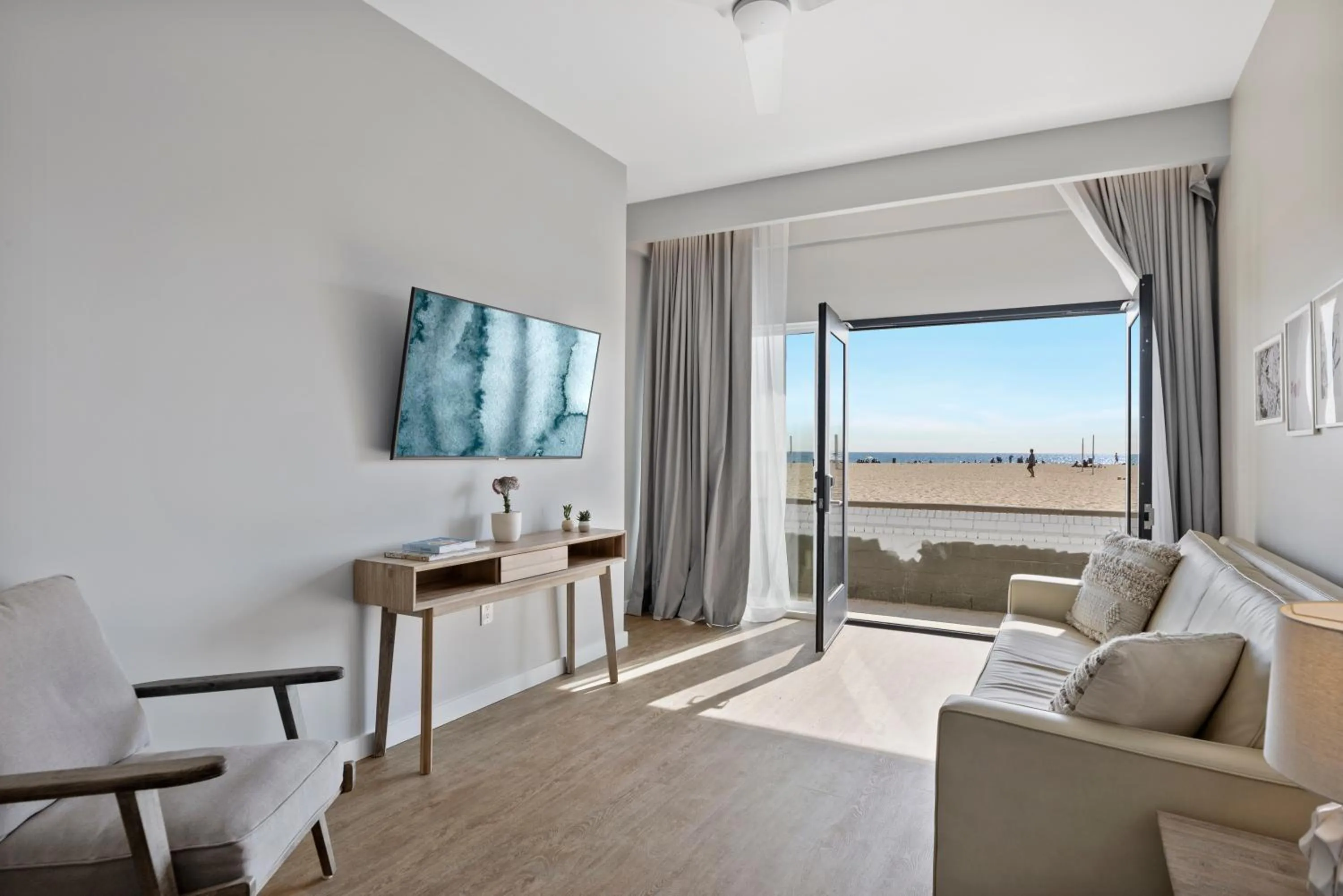 Living room in Sea Sprite Beach Club