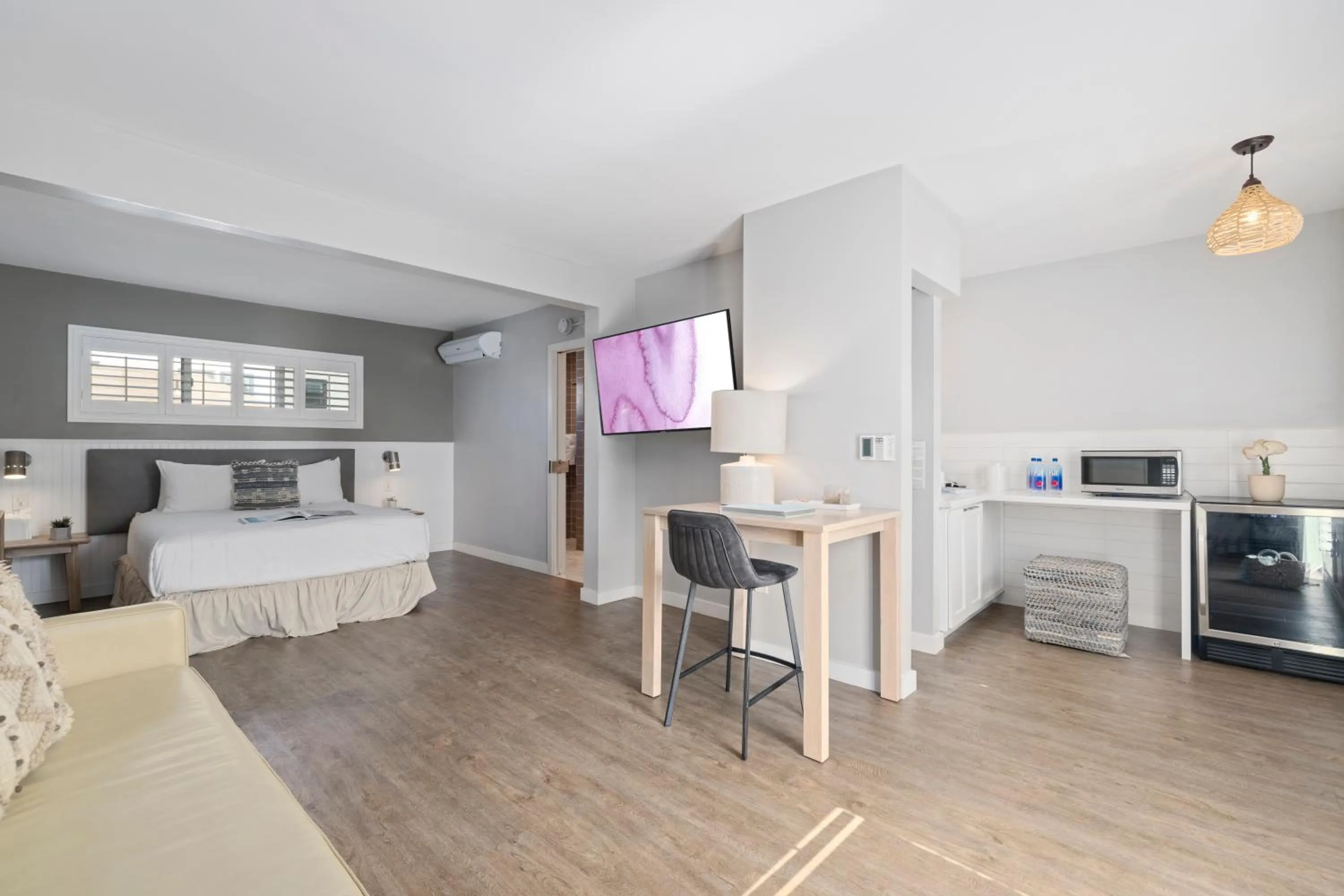 Bed in Sea Sprite Beach Club