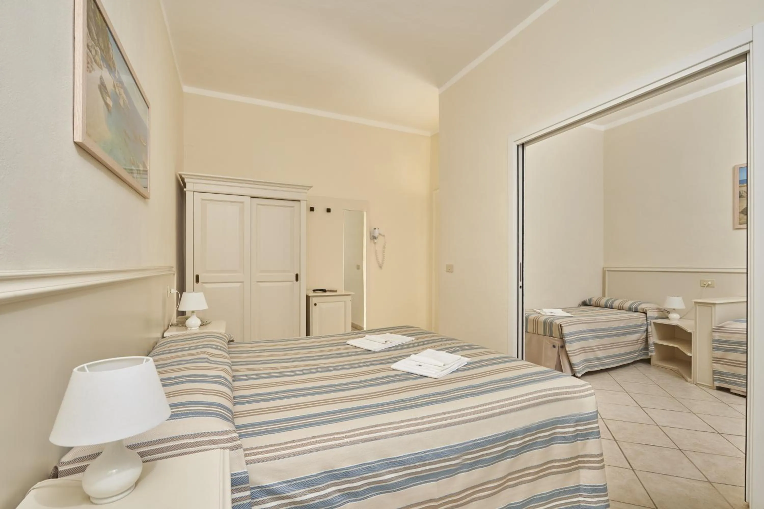 Bed in Hotel Villa Rodriguez