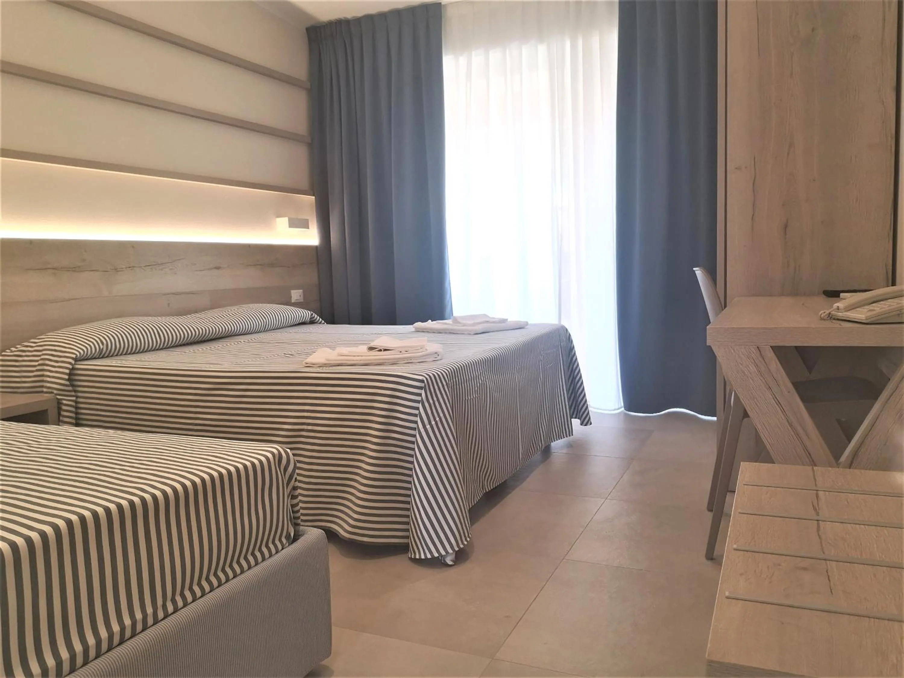 Bed in Hotel Villa Rodriguez