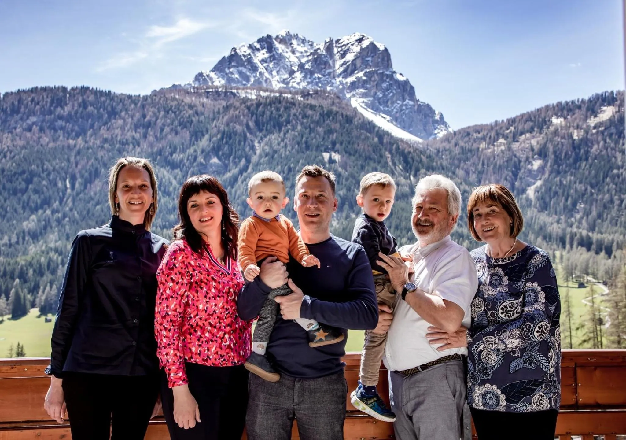 Family in Hotel Gruber