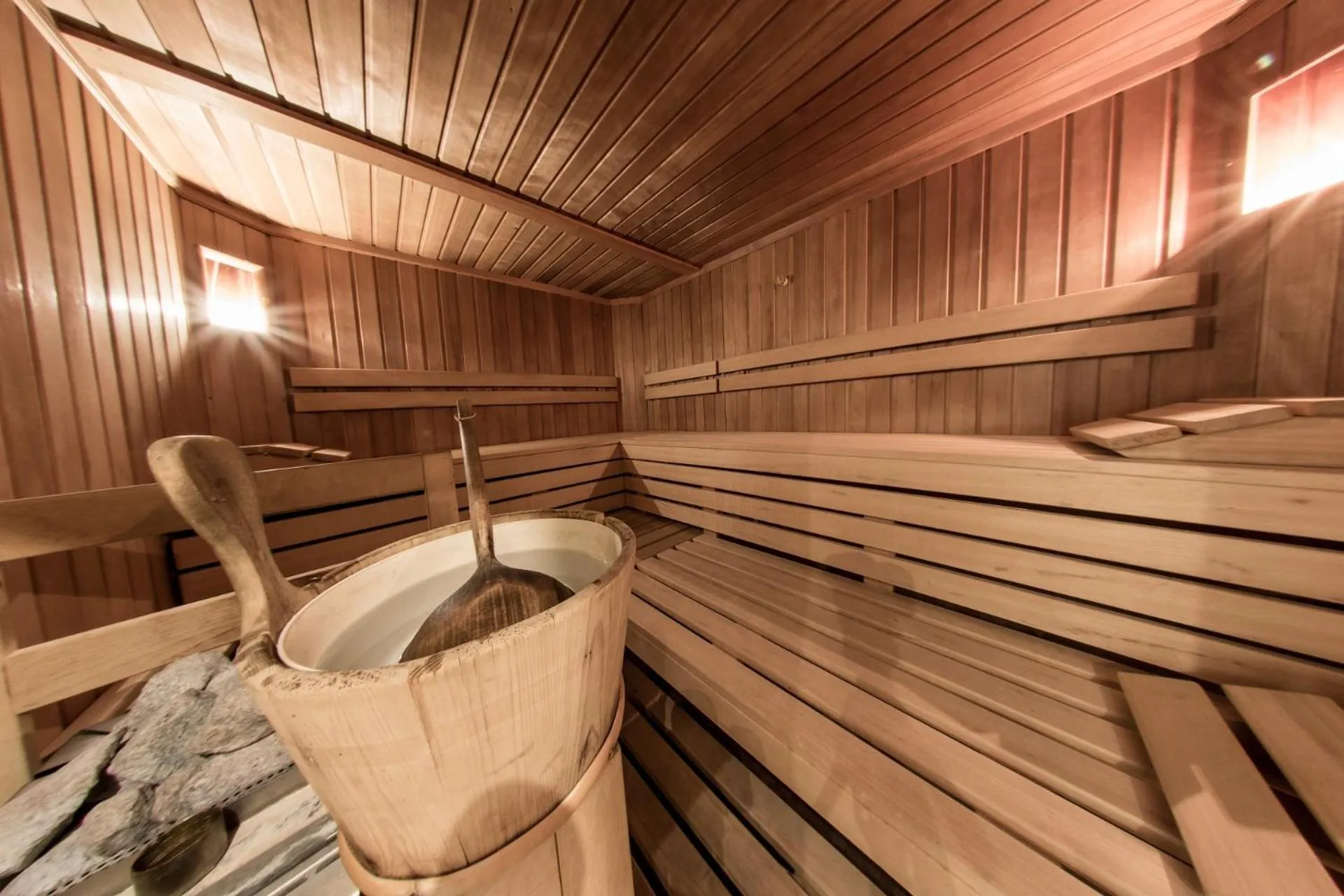 Sauna in Hotel Gruber
