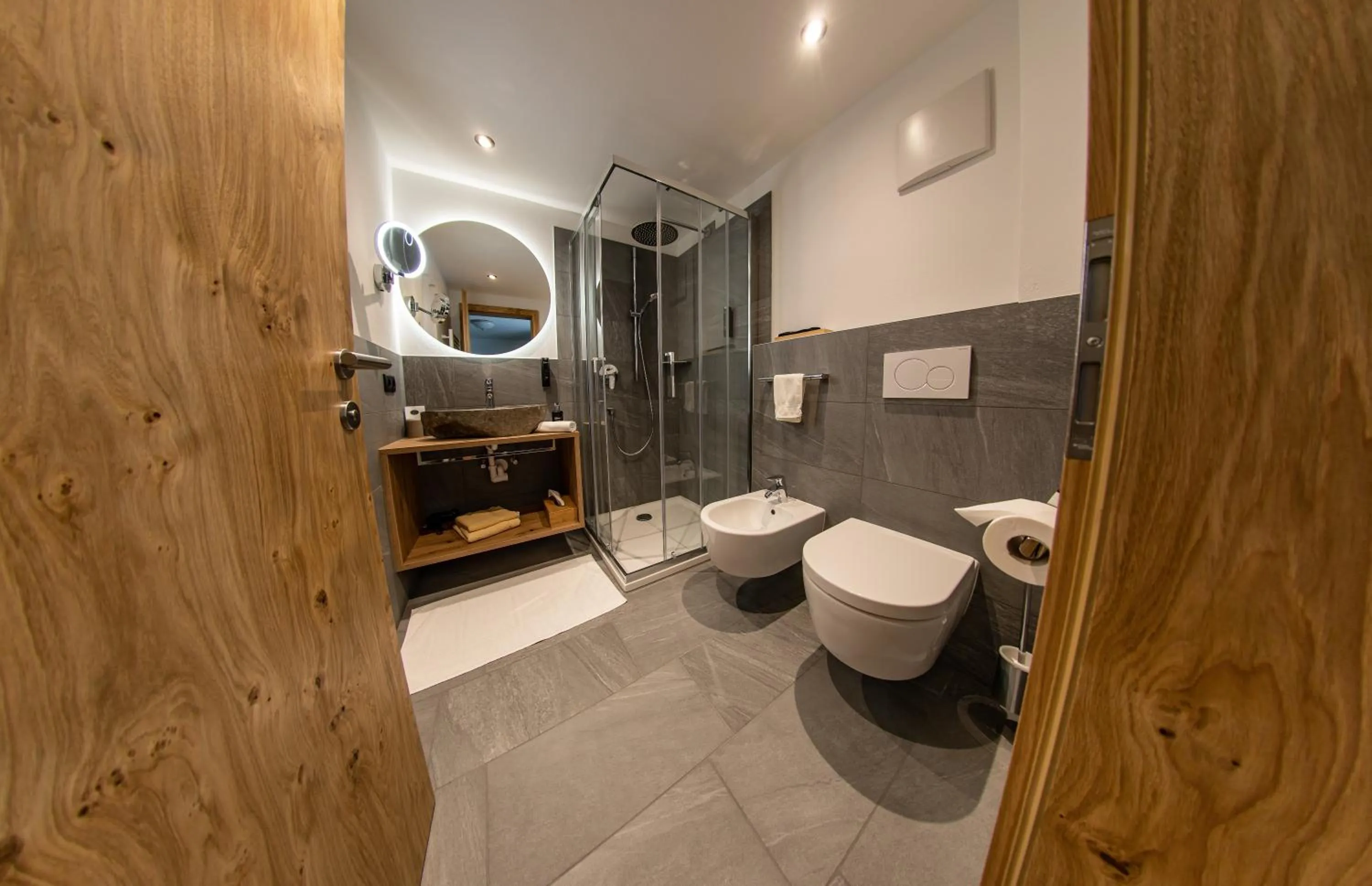 Bathroom in Hotel Gruber