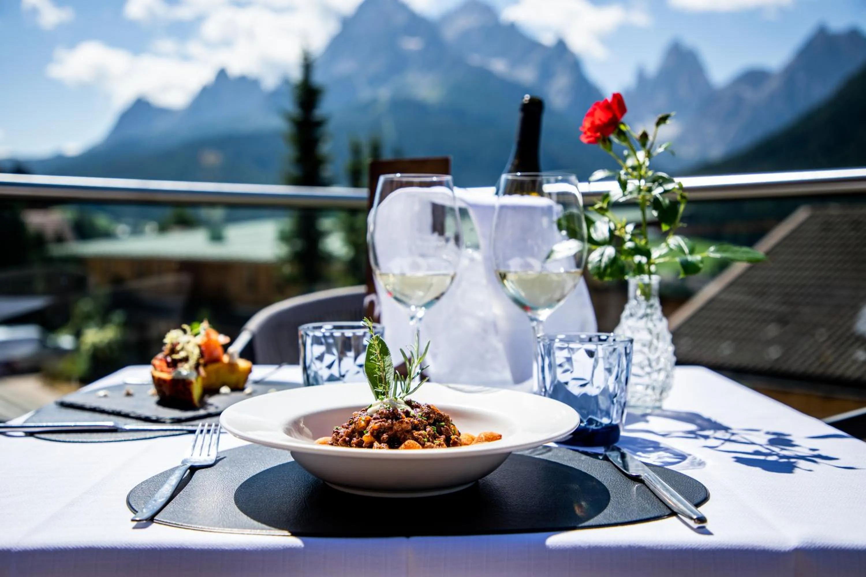 Restaurant/places to eat in Hotel Gruber