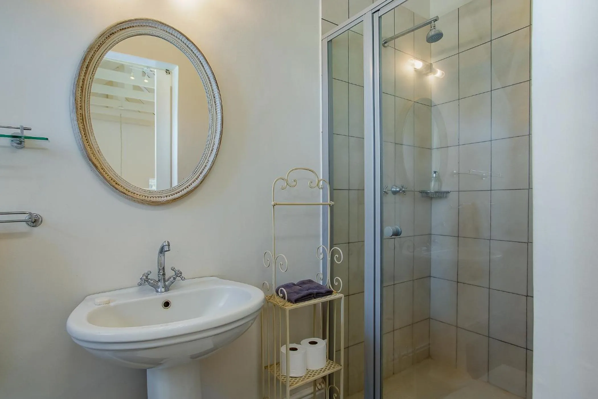 Bathroom in Franschhoek Rose Cottages