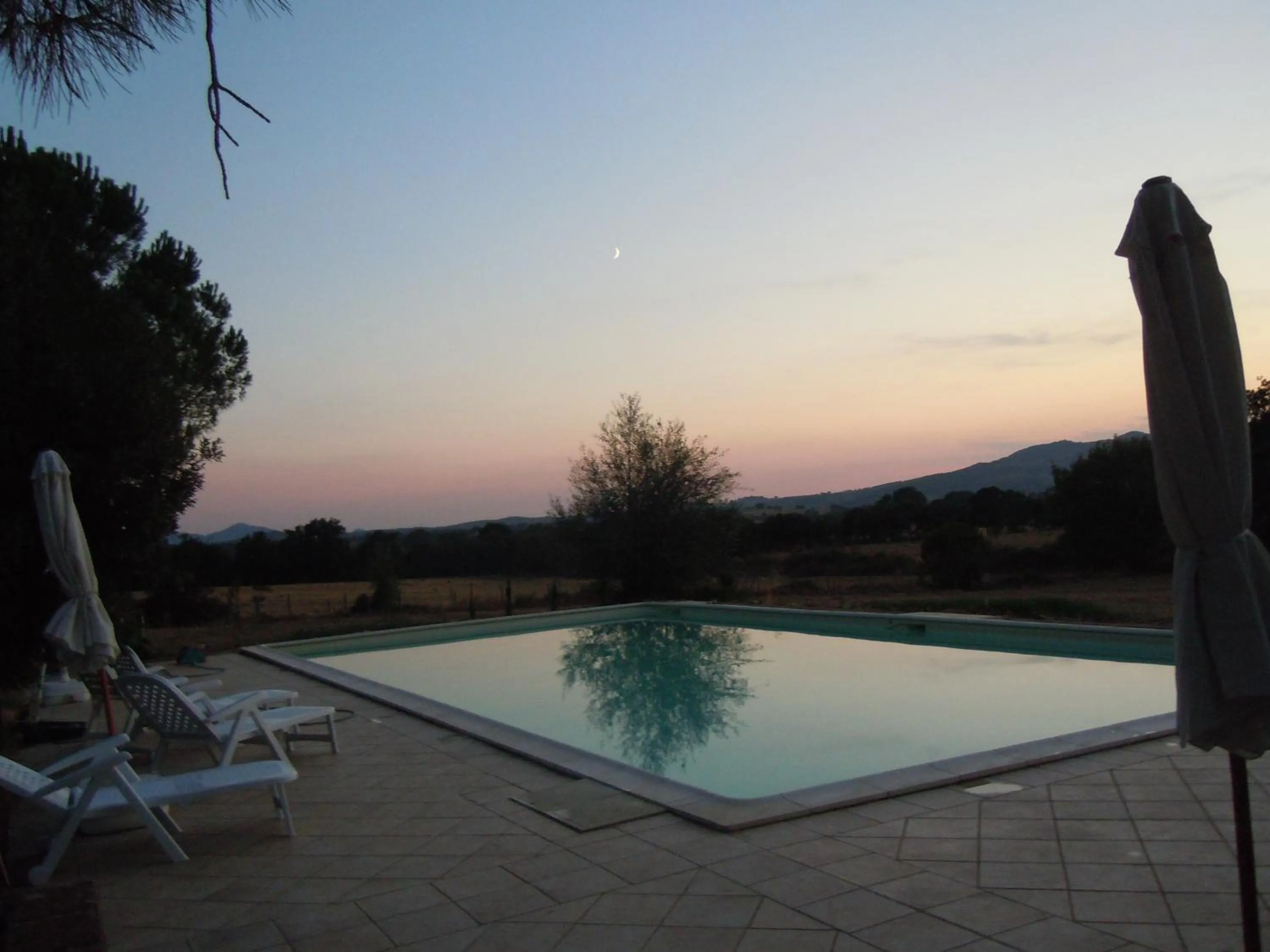 Swimming pool in Casetta Francini