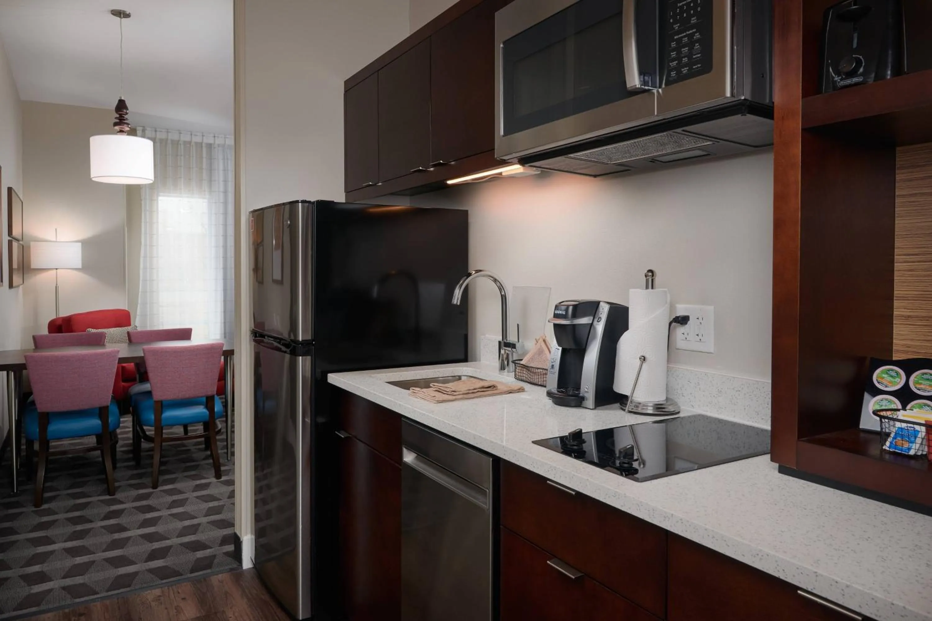 Kitchen or kitchenette in TownePlace Suites Fort Worth Northwest Lake Worth
