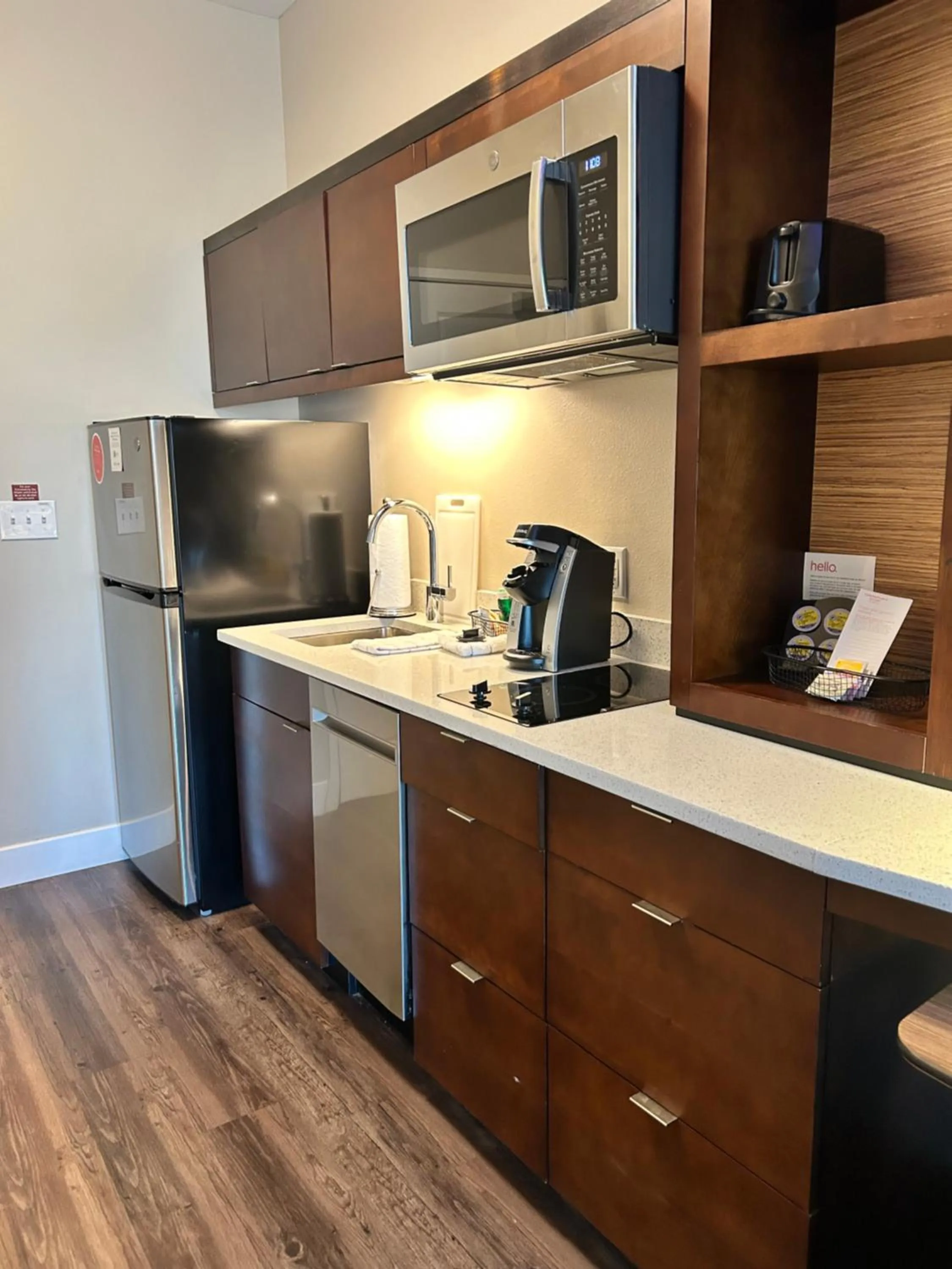 kitchen in TownePlace Suites Fort Worth Northwest Lake Worth