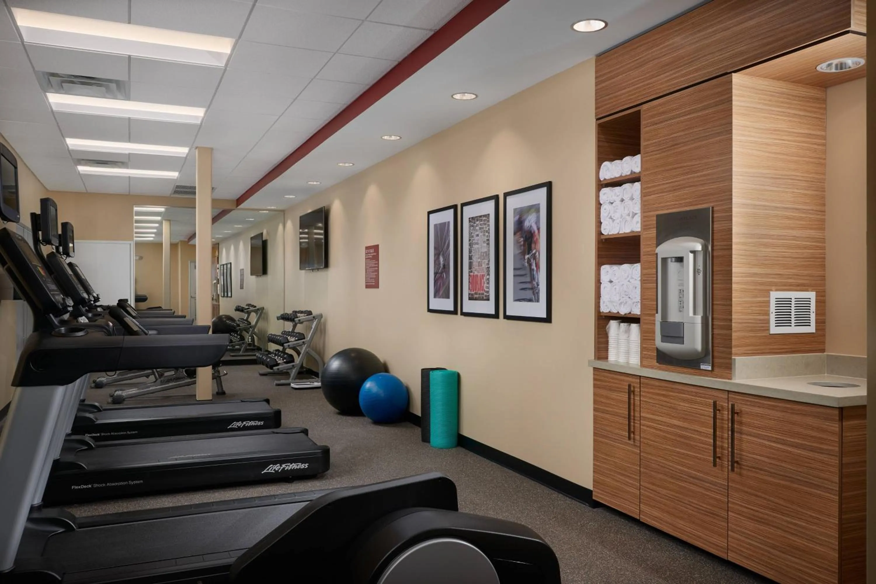 Fitness centre/facilities in TownePlace Suites Fort Worth Northwest Lake Worth