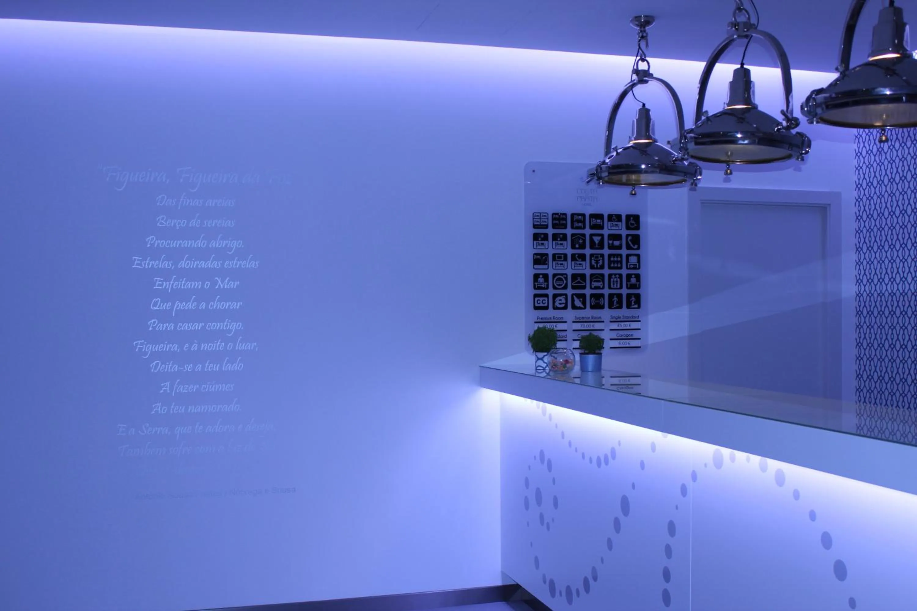 Lobby or reception in Costa de Prata Hotel