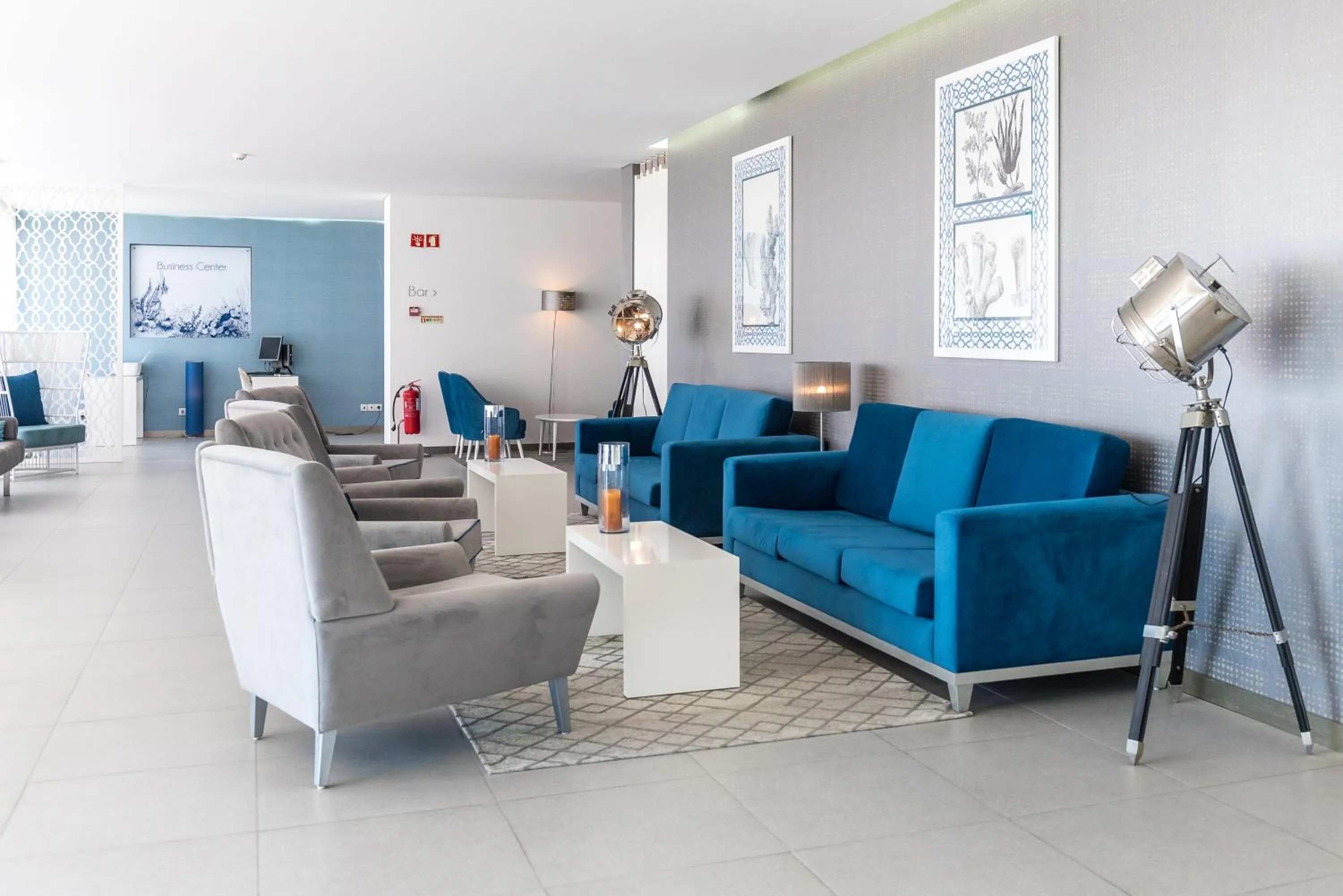 Lobby or reception in Costa de Prata Hotel