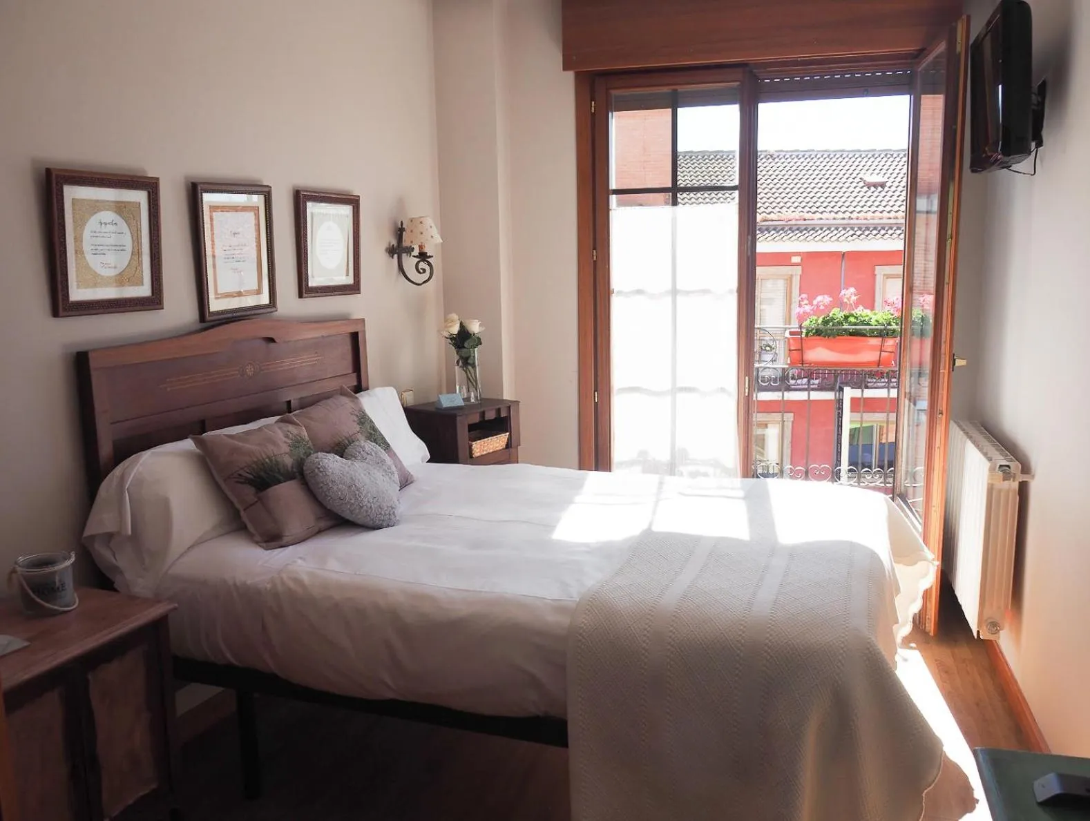 Bed in Hotel Rural la Concordia