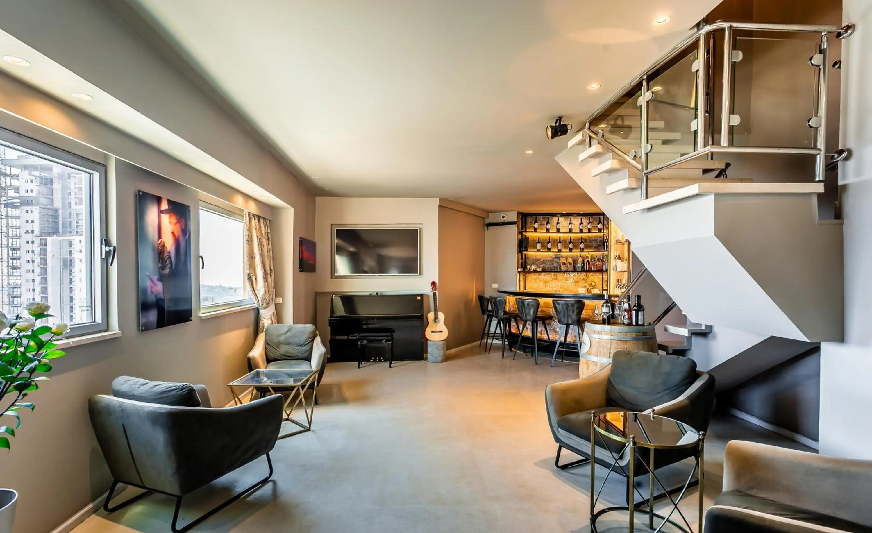 Communal lounge/ TV room in My Jerusalem View