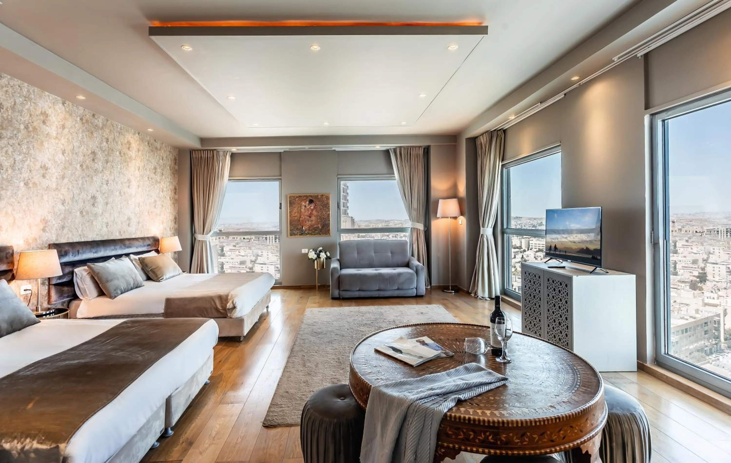 Bedroom, Bed in My Jerusalem View