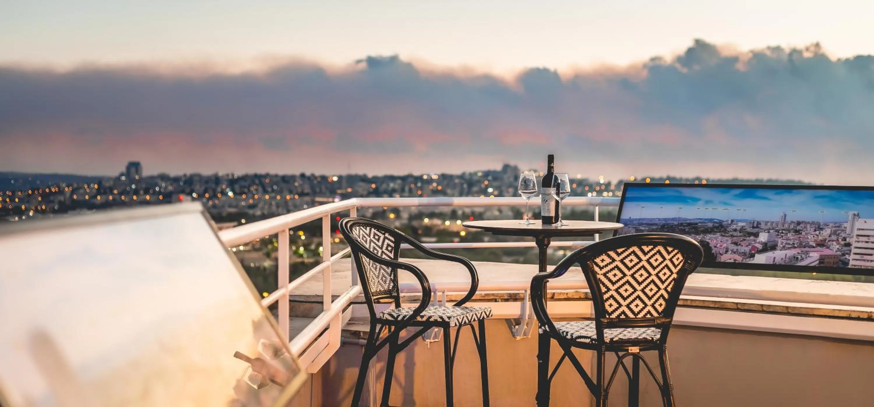 Balcony/Terrace in My Jerusalem View