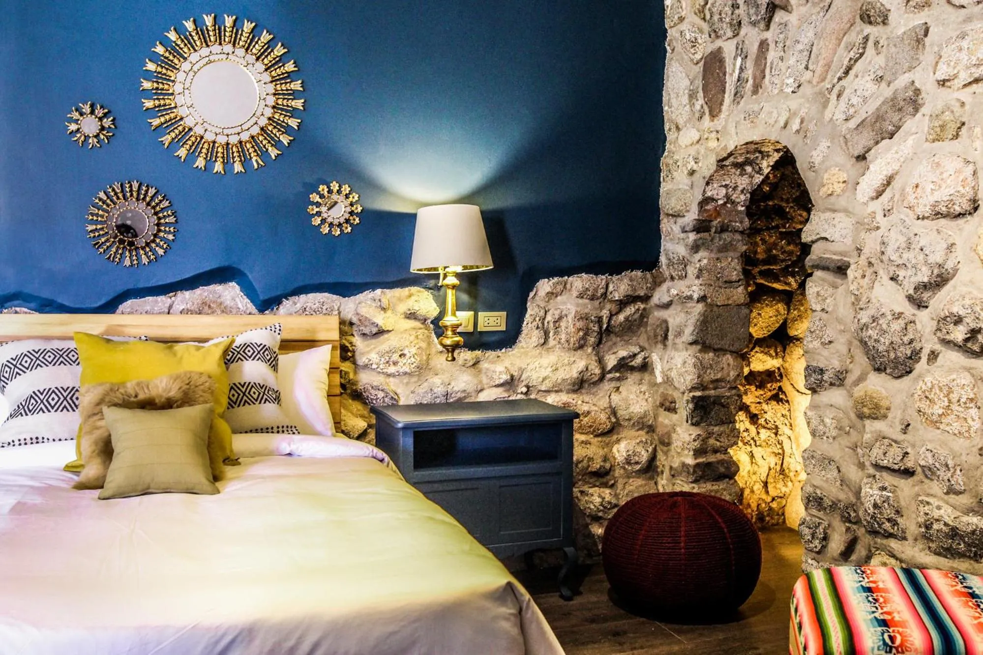 Bed in Tariq Boutique